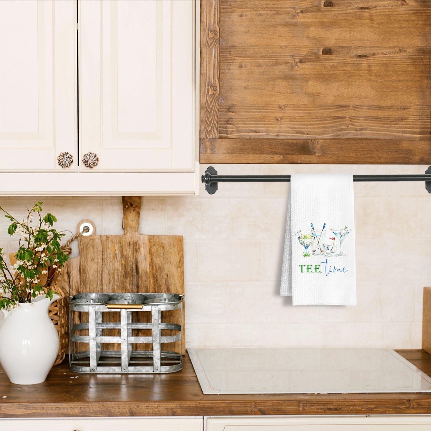 Toalla de Cocina HSIASHENG 24x16 cm Tejido Waffle Decorativa