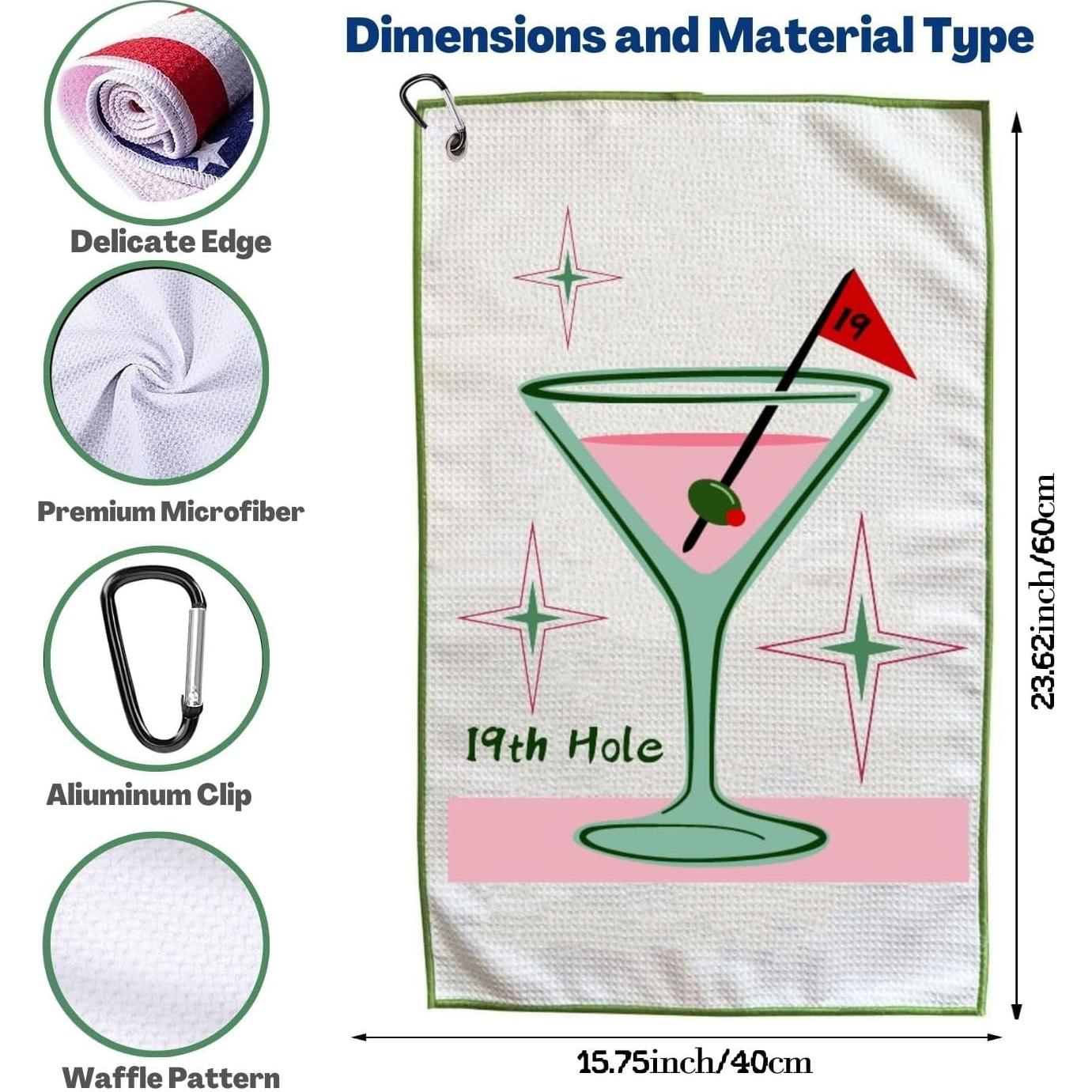 Toalla de Golf Microfibra Botogift 60x40.6cm Divertida