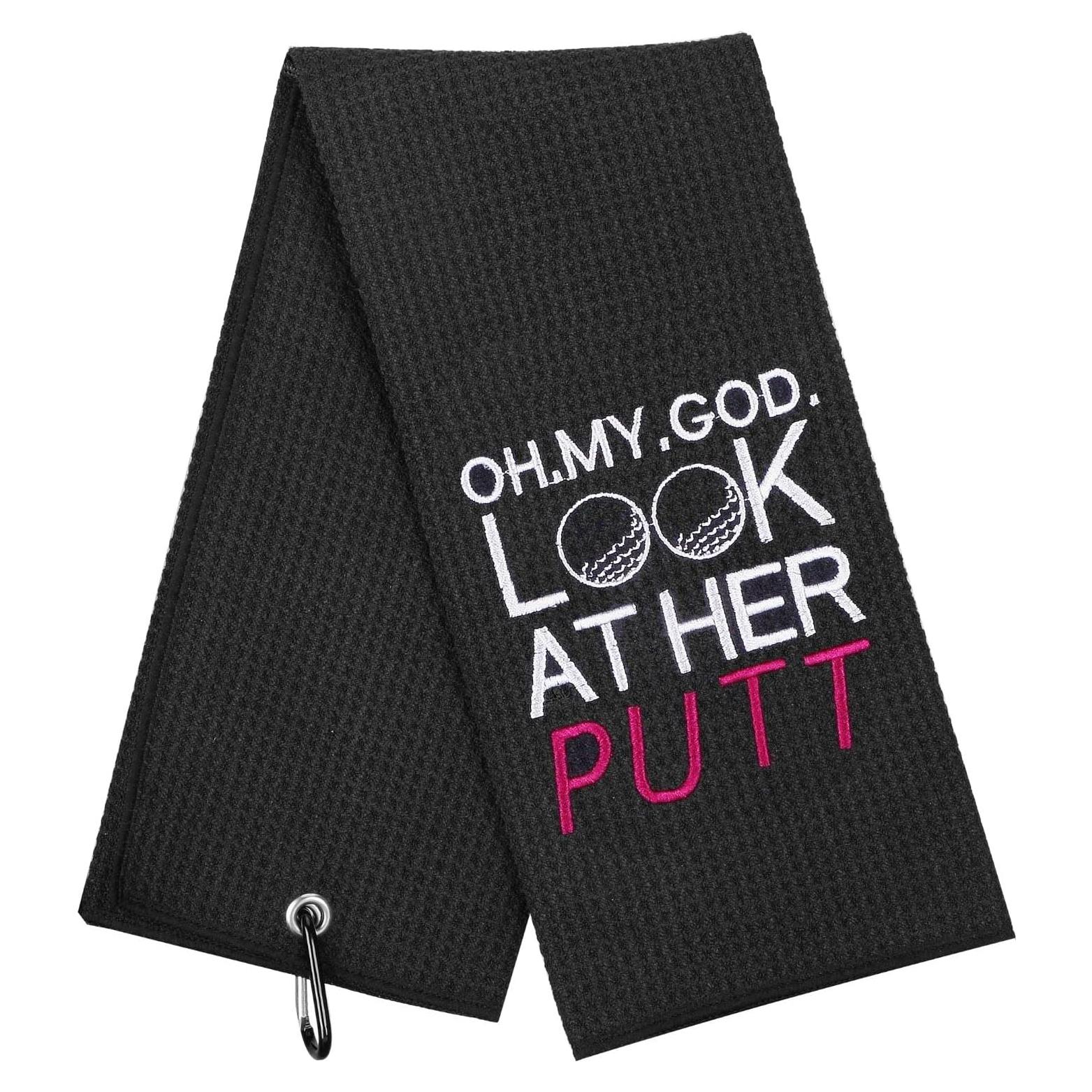 Toalla de Golf Artpreti Microfibra 60x40cm Divertida