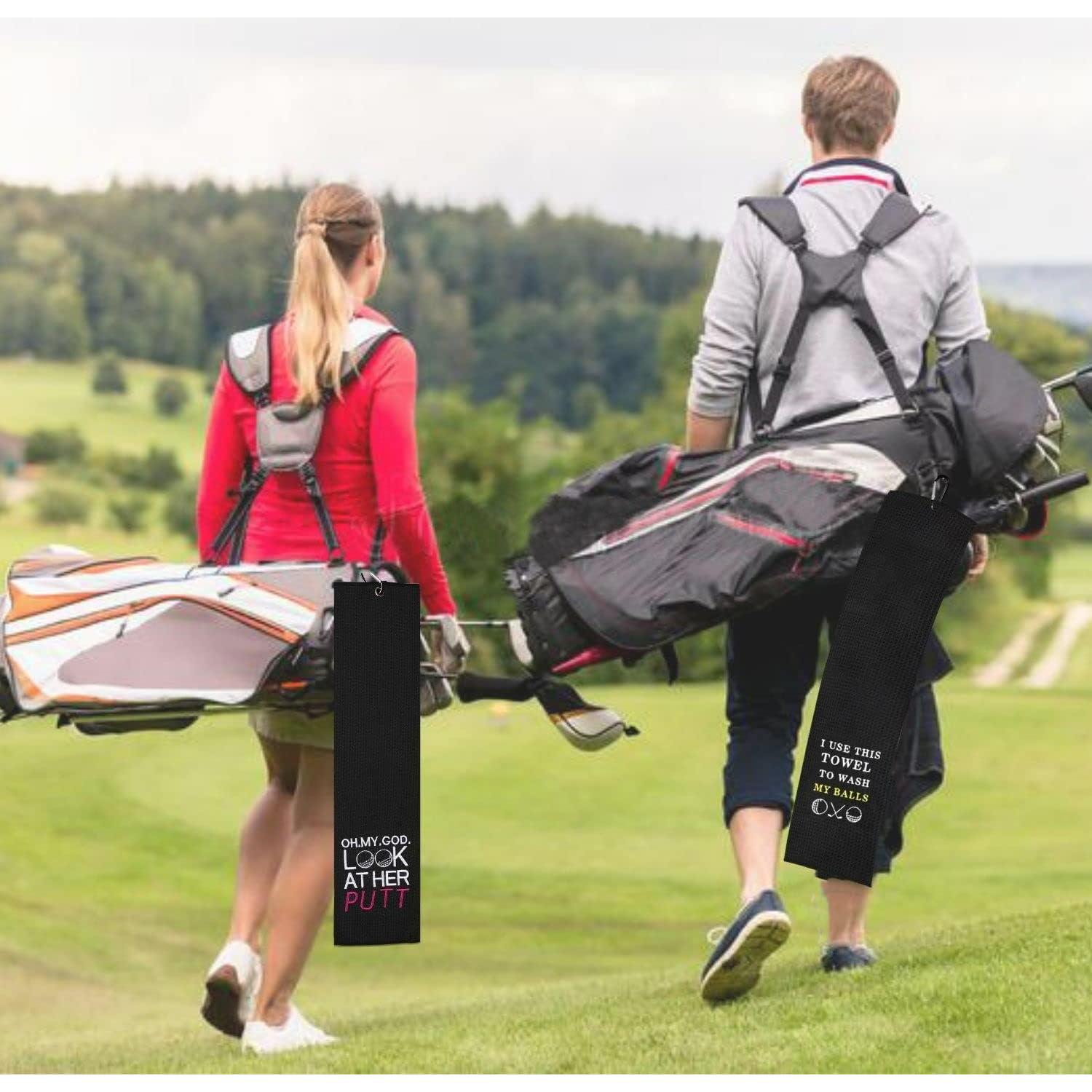 Toalla de Golf Artpreti Microfibra 60x40cm Divertida
