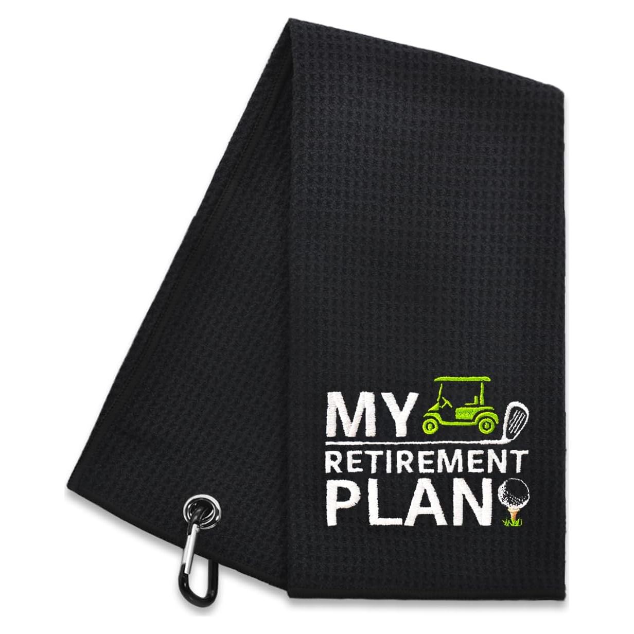 Toalla de Golf Microfibra Hafhue 60x40 cm con Bordado