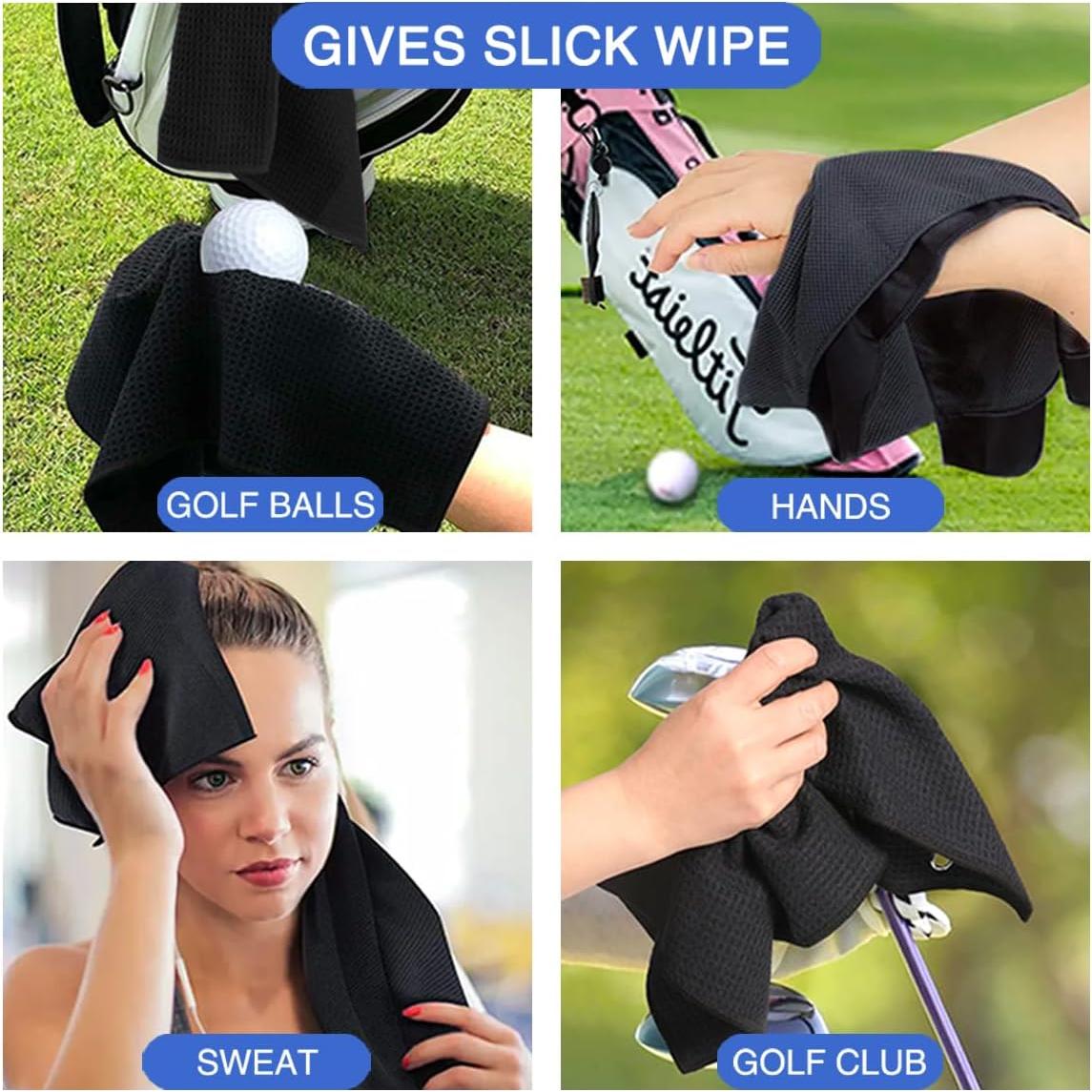 Toalla de Golf Microfibra Hafhue 60x40 cm con Bordado