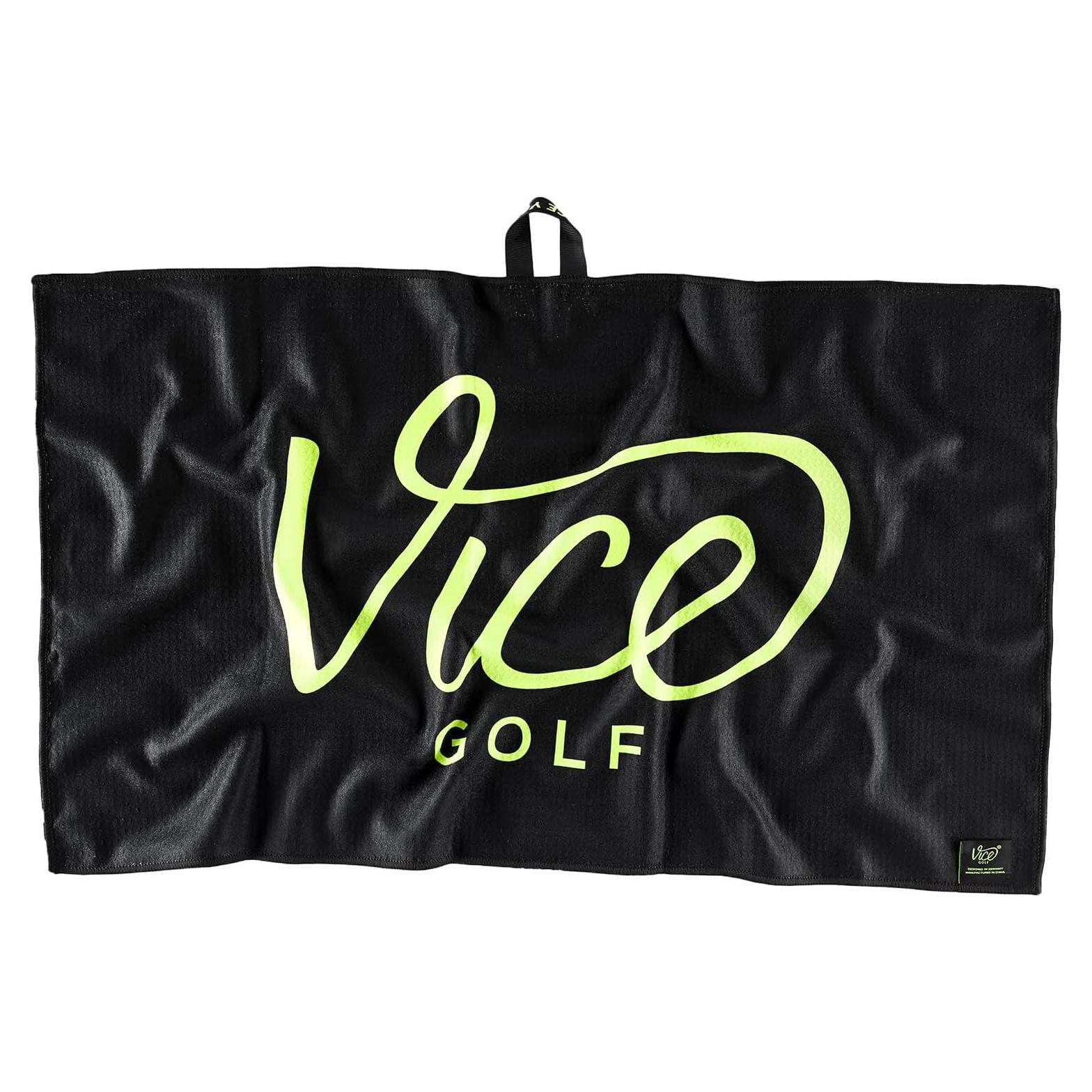 Toalla de Golf Microfibra Vice Golf Shine 40x71cm Drip Lime
