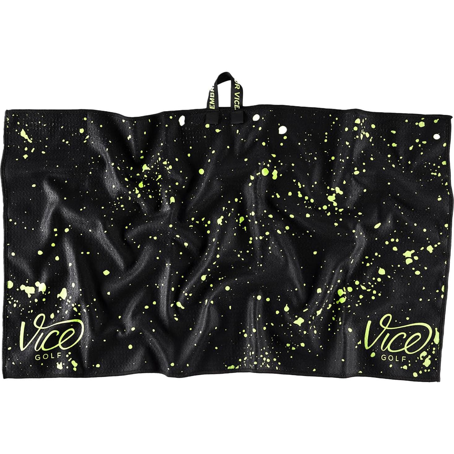 Toalla de Golf Microfibra Vice Golf Shine 40x71cm Drip Lime