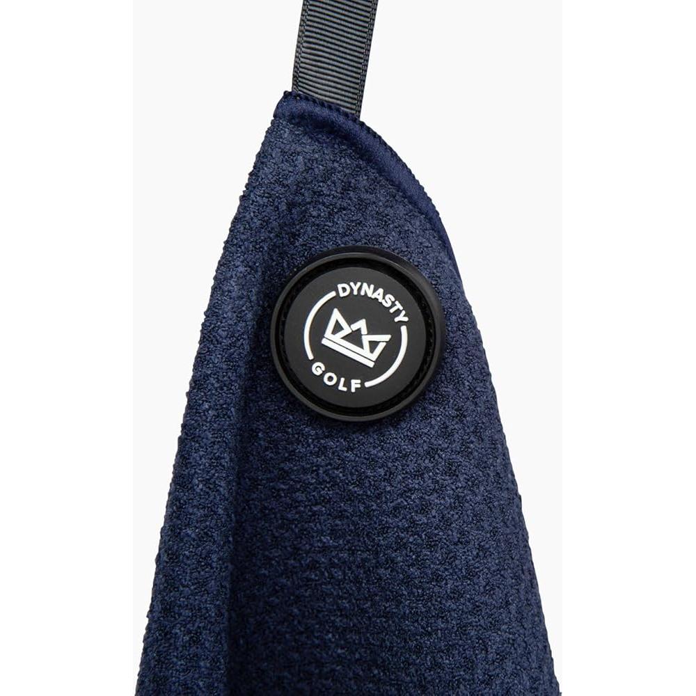 Toalla de Golf Magnética Dynasty Golf Microfibra Azul 43x31cm