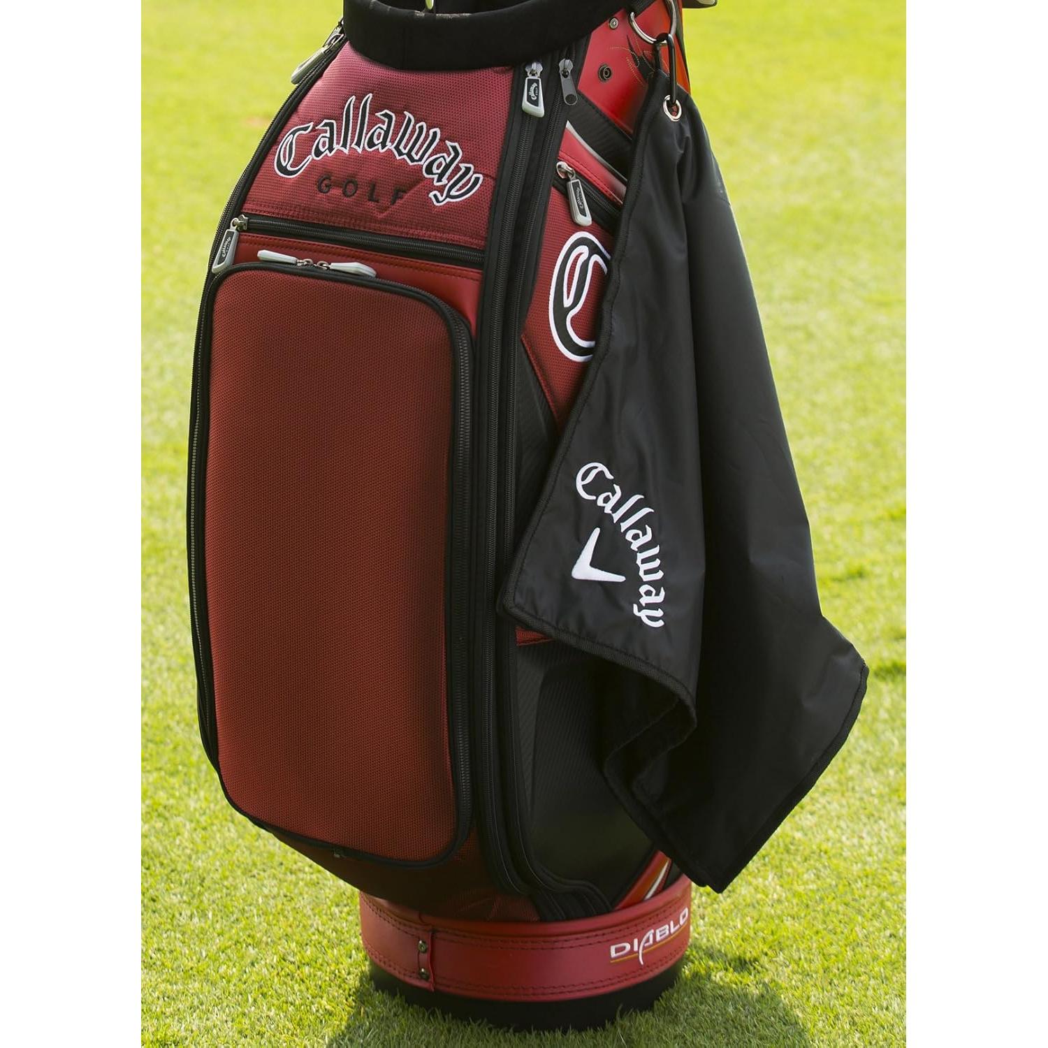 Toalla de Golf 2-en-1 Callaway con Capucha Impermeable