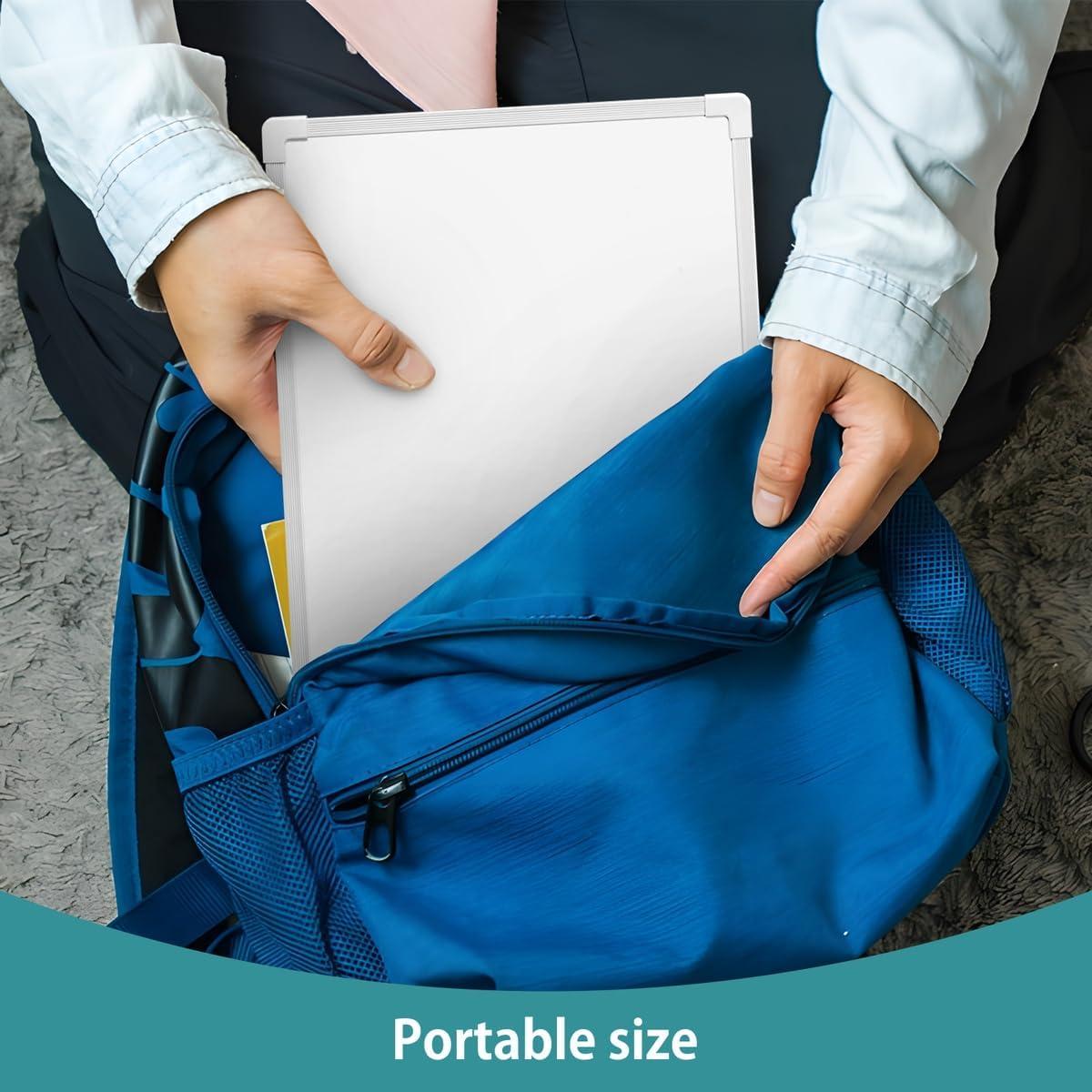 Tablero de Borrado en Seco EXTRIC 28 x 36 cm Doble Cara Magnético