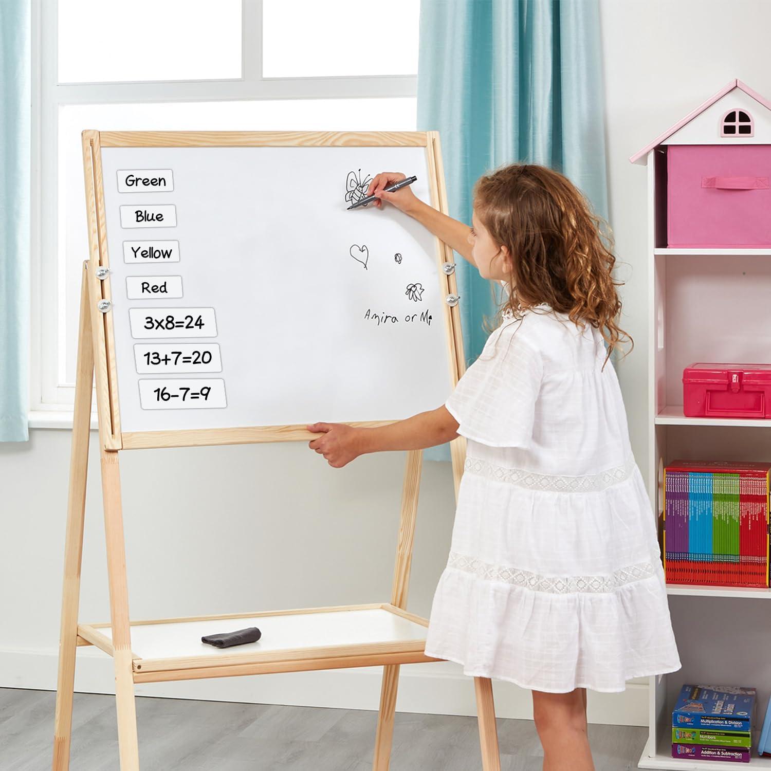 Tiras Magnéticas Borrables en Seco Yamsop 0.91m x 7.62m Blancas