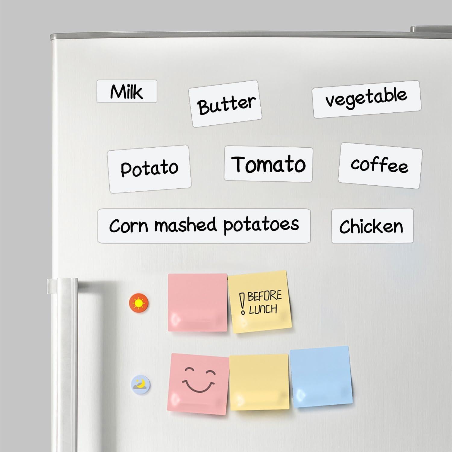 Tiras Magnéticas Borrables en Seco Yamsop 0.91m x 7.62m Blancas