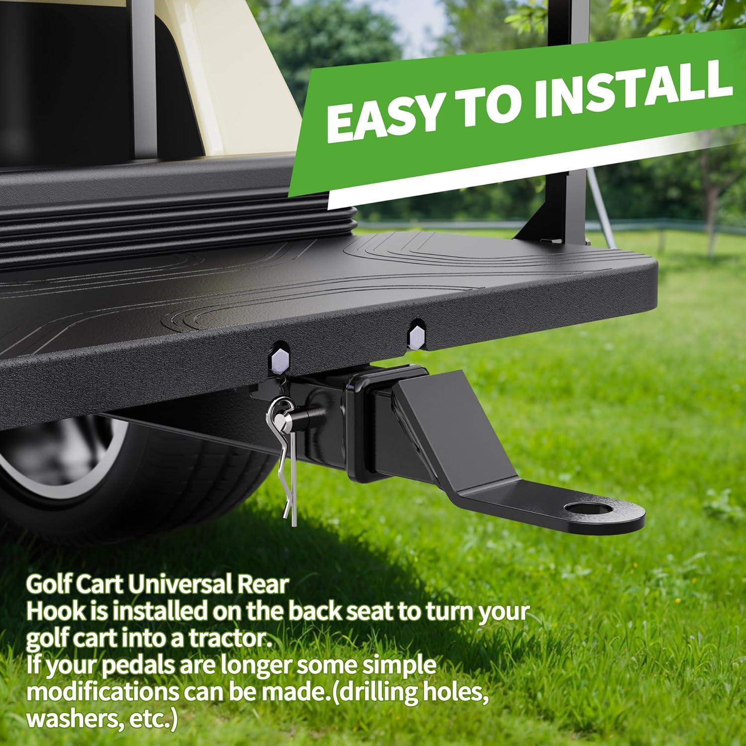 Enganche para Remolque de Carrito de Golf 10L0L Universal 2"