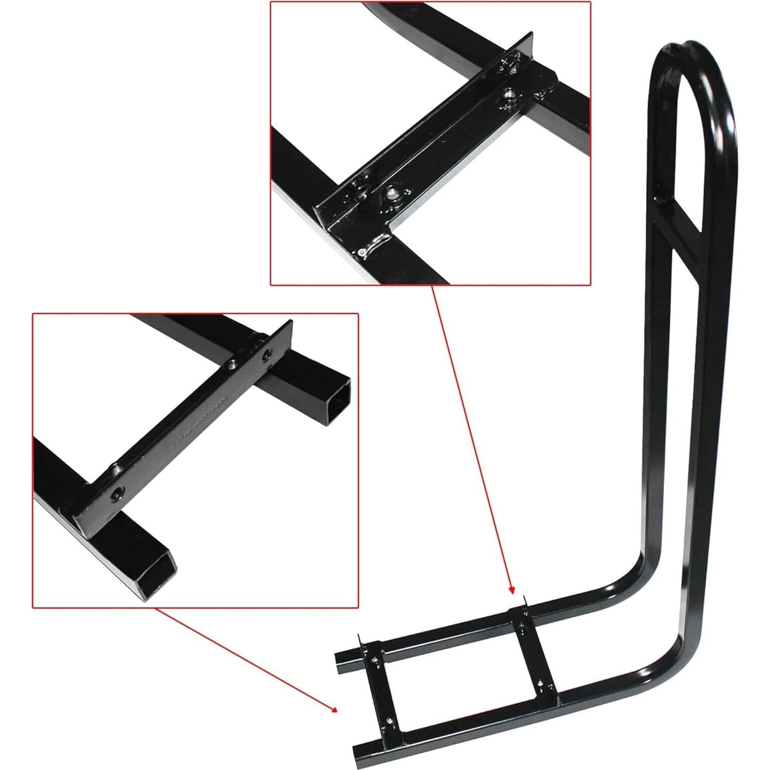 Barra de Agarre para Carro de Golf Huskey, Acero, 91.4x48.3cm