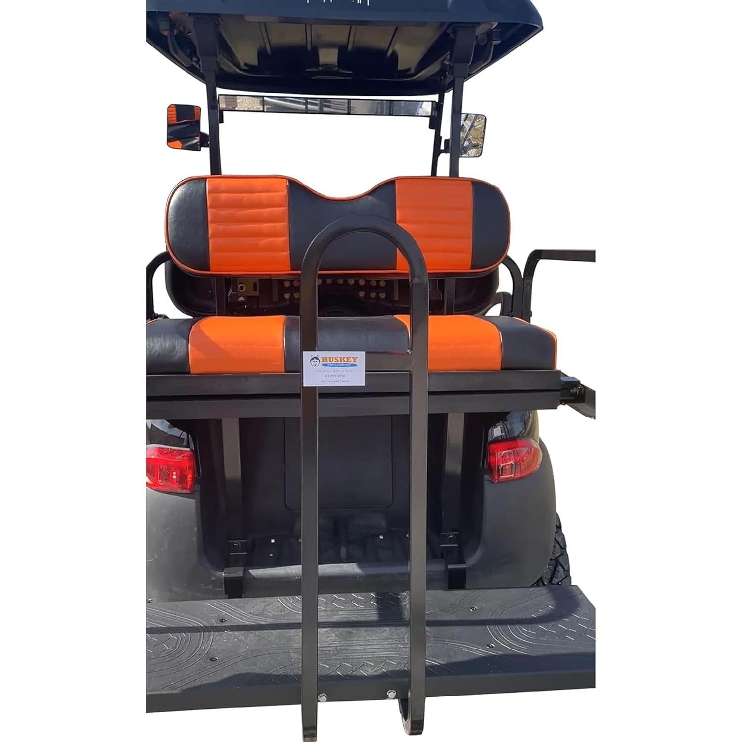 Barra de Agarre para Carro de Golf Huskey, Acero, 91.4x48.3cm