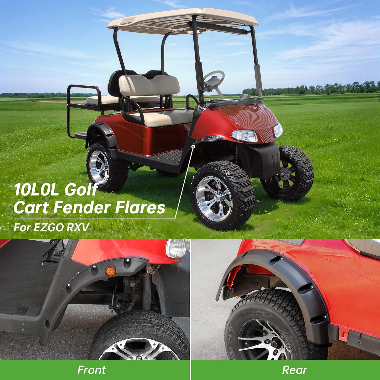 Guardabarros 10L0L para Carro de Golf EZGO RXV 2008-2015