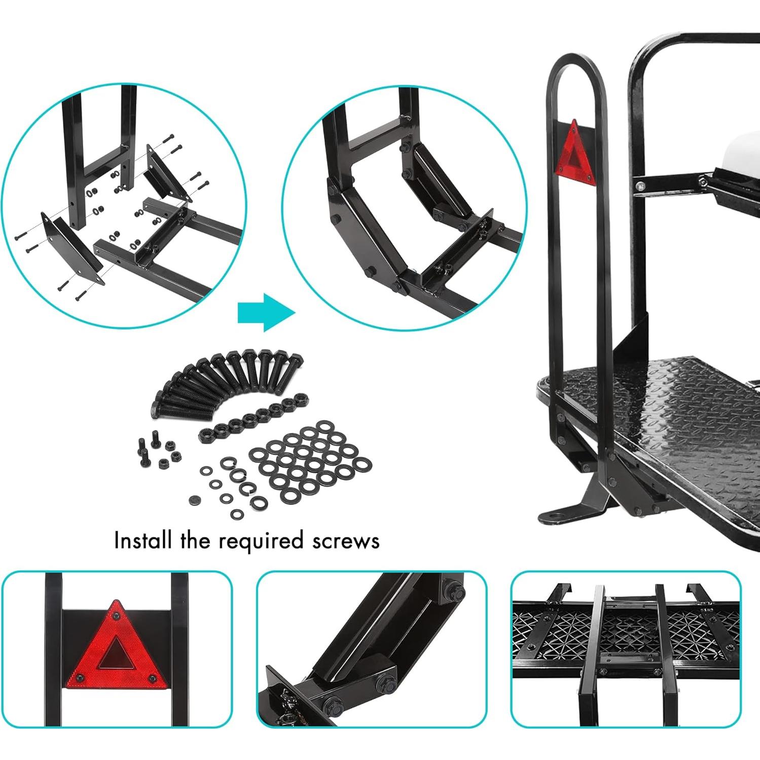 Barra de Seguridad Trasera Universal 10L0L para Carrito de Golf