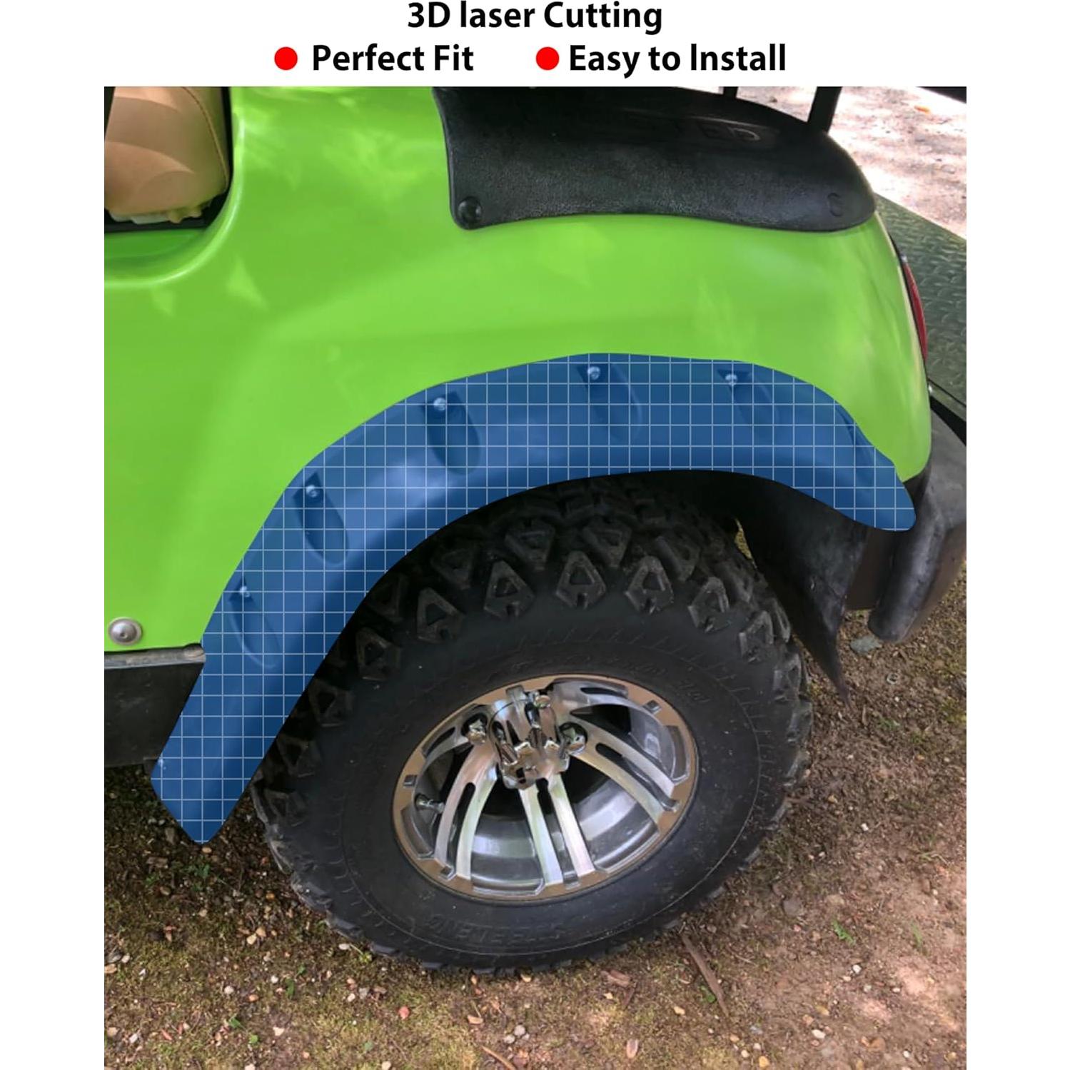 Guardabarros Delanteros y Traseros SAUTVS para Yamaha Golf Cart G14-G22