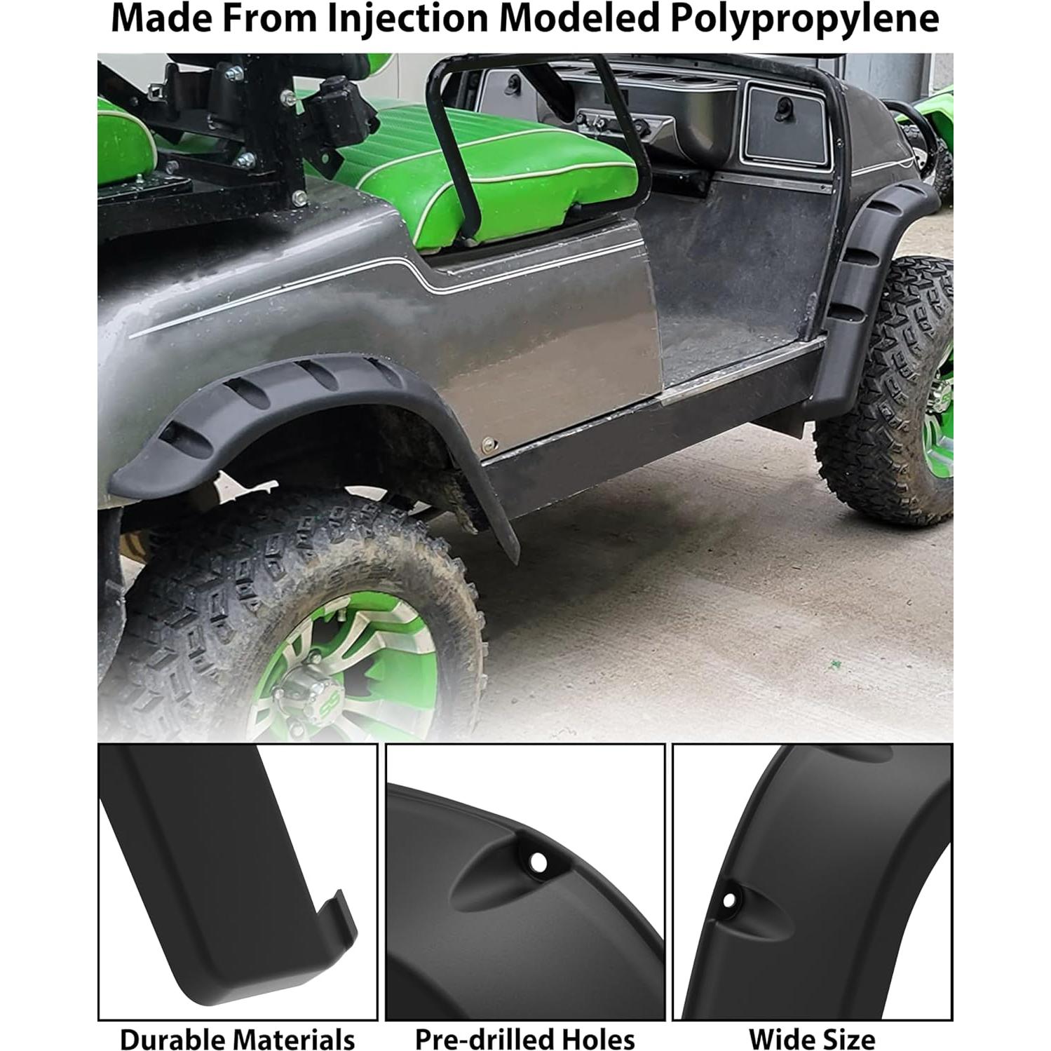 Guardabarros Delanteros y Traseros SAUTVS para Yamaha Golf Cart G14-G22