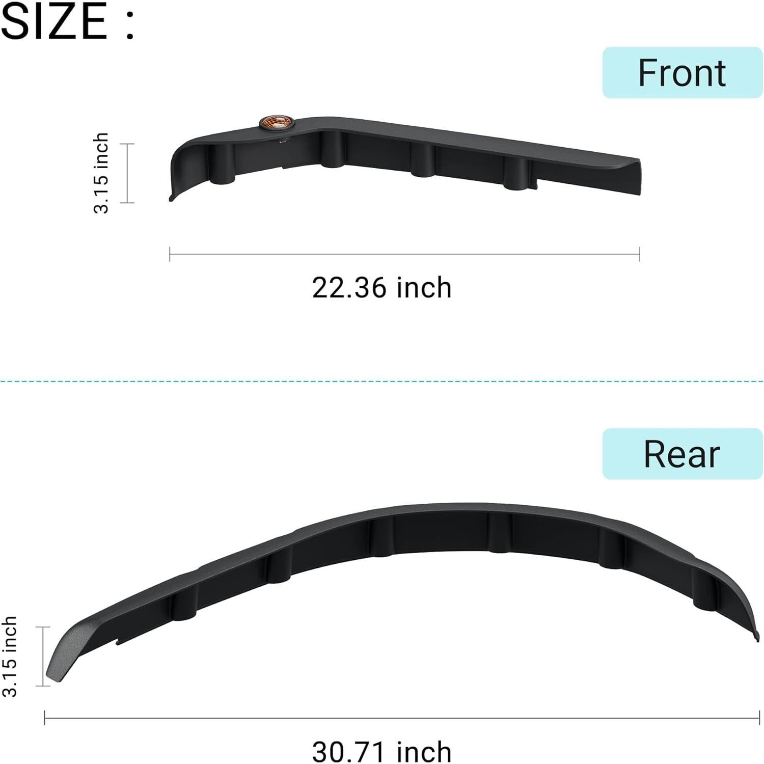 Guardabarros 10L0L para Carro de Golf EZGO TXT 1998-2013