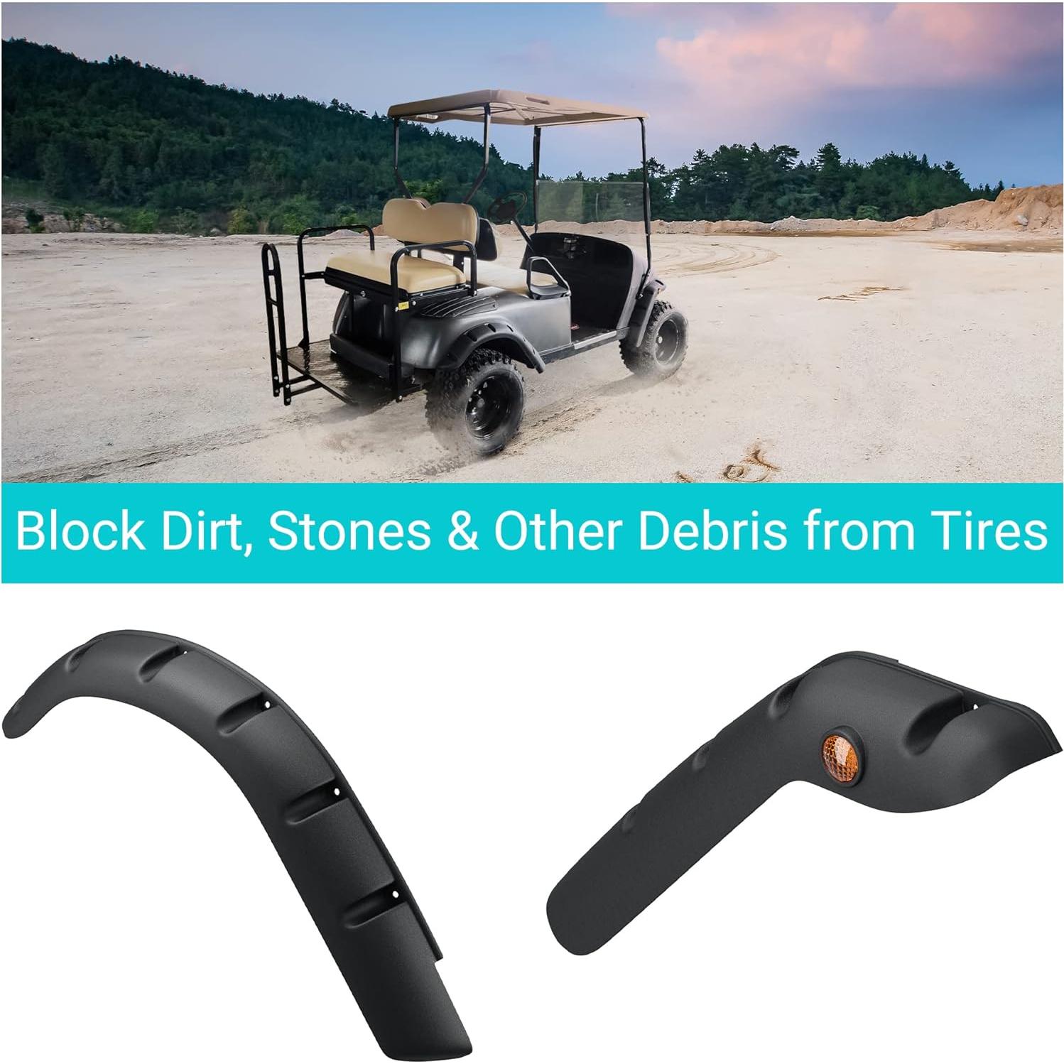 Guardabarros 10L0L para Carro de Golf EZGO TXT 1998-2013