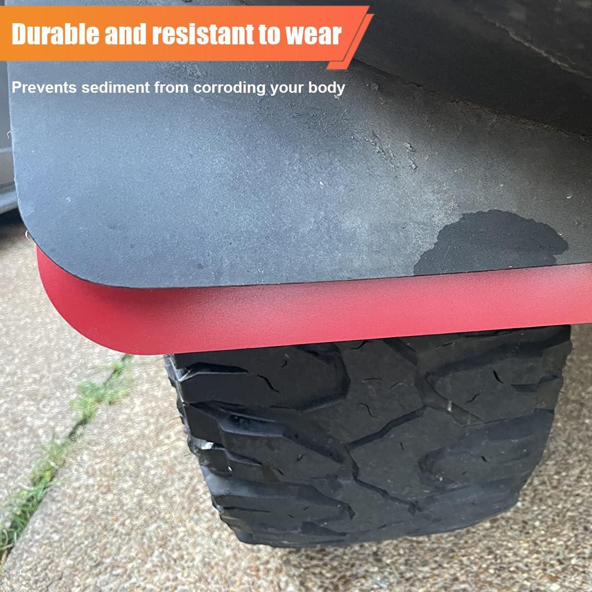 Guardabarros Universales ZIMISI para Automóvil 38.5x29.5cm Negro