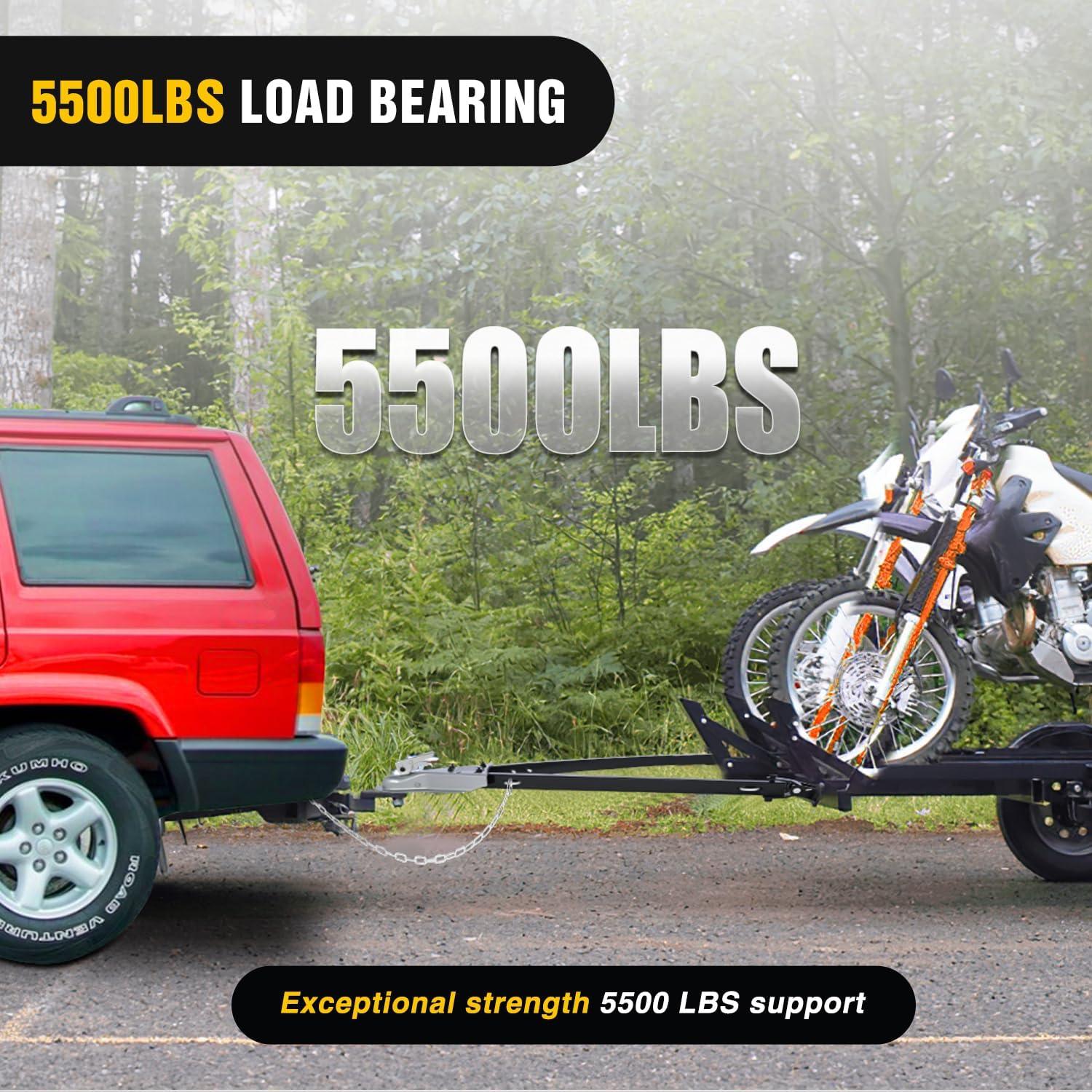 Barra de remolque Nilight 93141A 2495 kg universal con cadenas