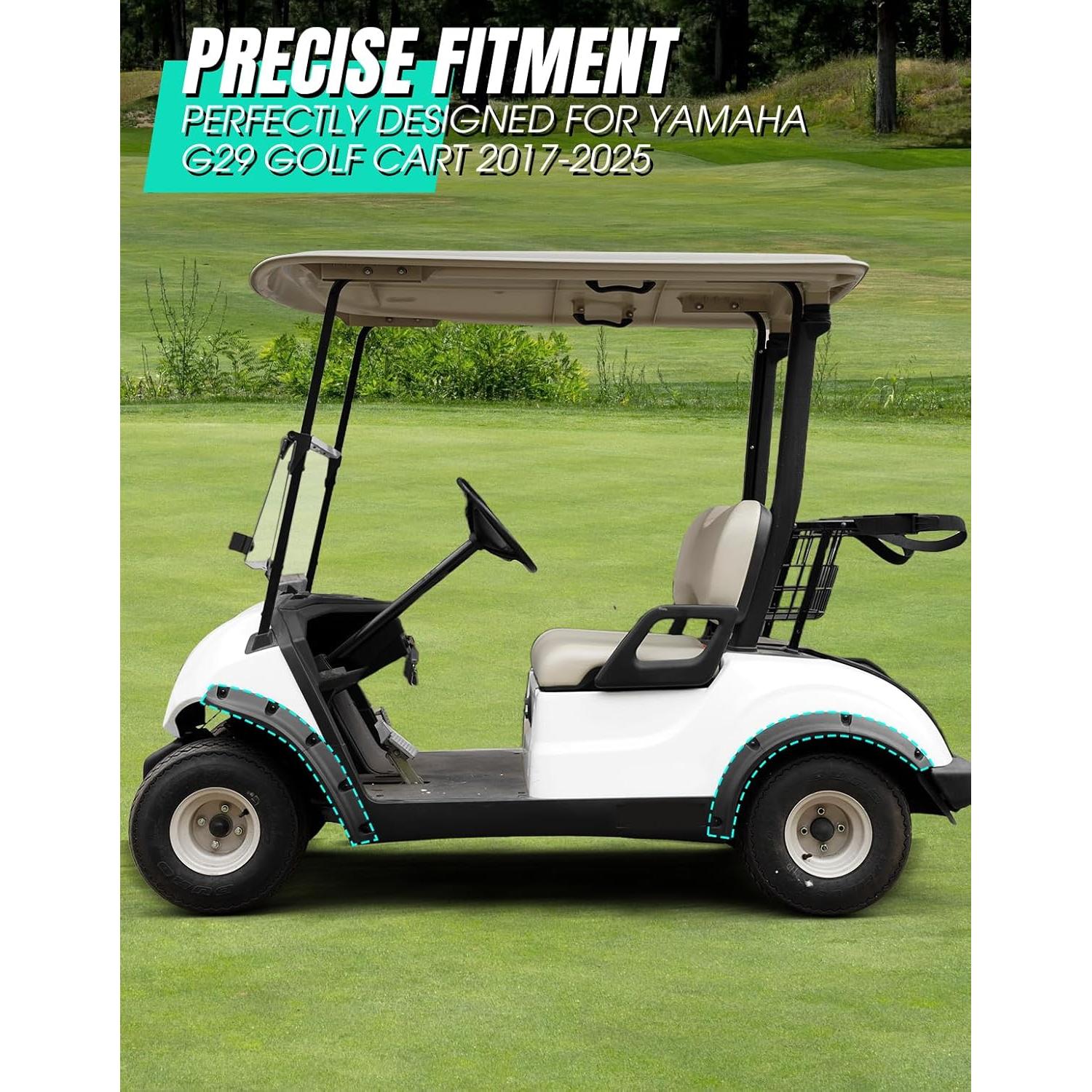 Kit de Guardabarros Dacalo para Carrito de Golf Yamaha G29 2017-2025