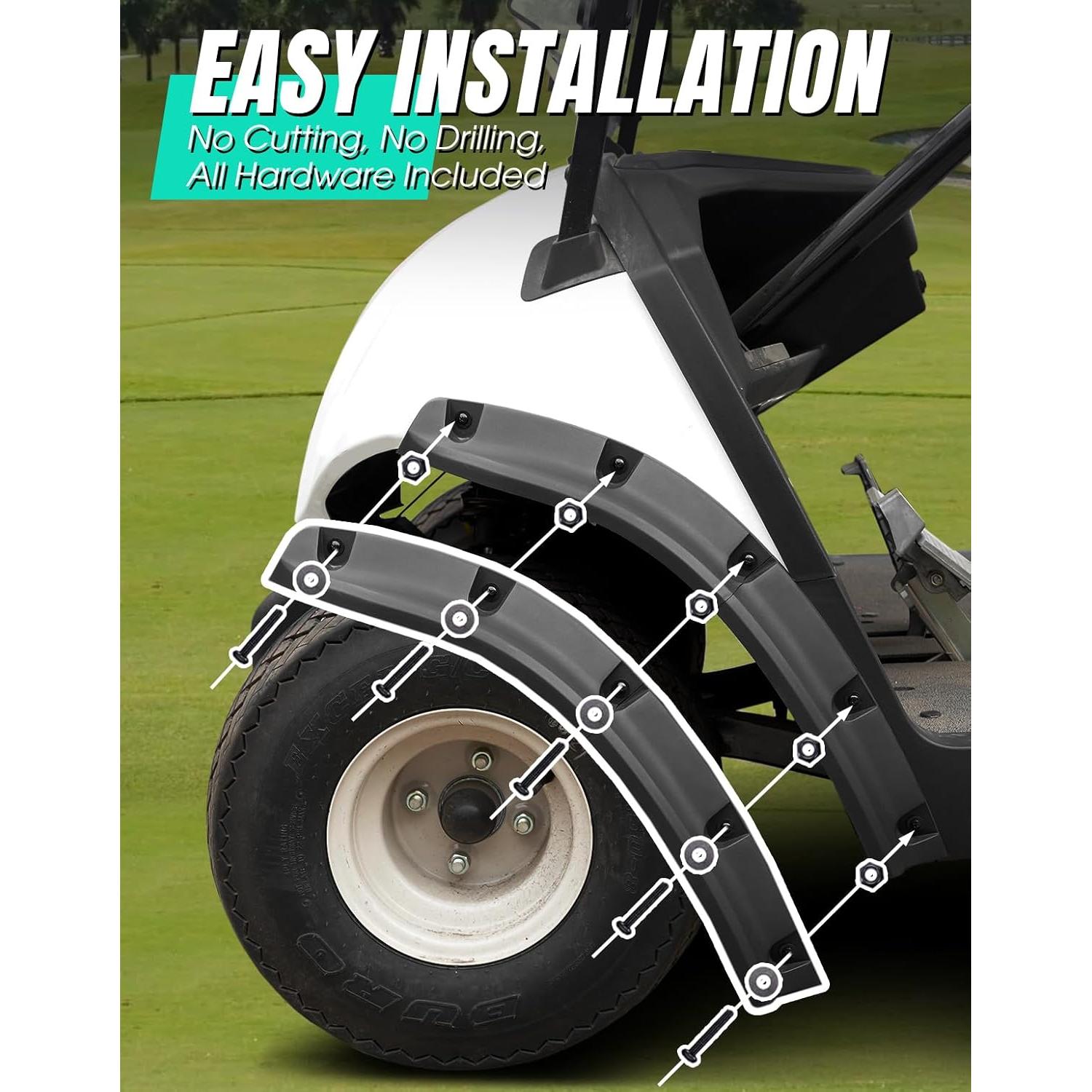Kit de Guardabarros Dacalo para Carrito de Golf Yamaha G29 2017-2025