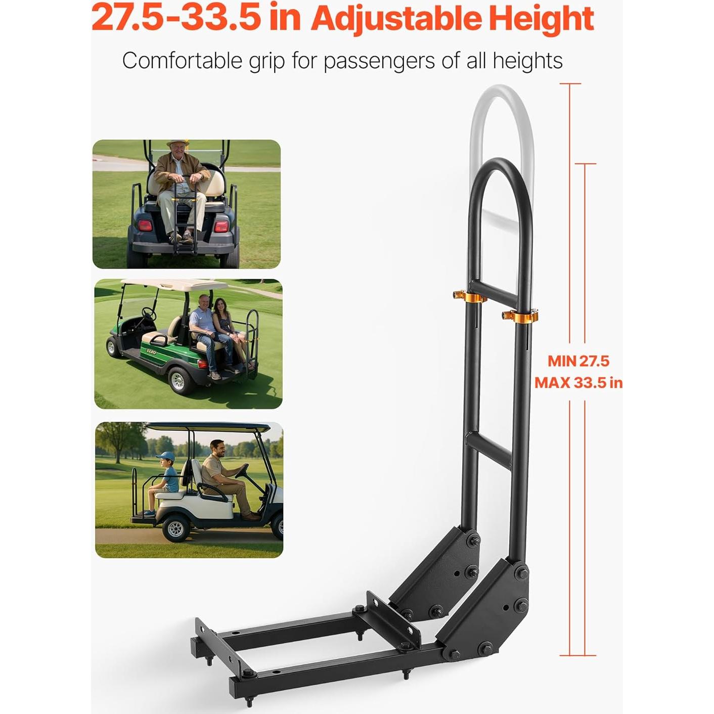 Barra de Agarre VEVOR para Carrito de Golf Ajustable 69.85-84.83 cm