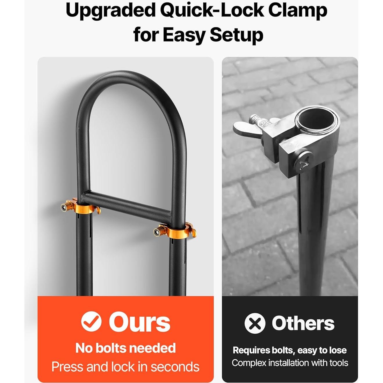 Barra de Agarre VEVOR para Carrito de Golf Ajustable 69.85-84.83 cm