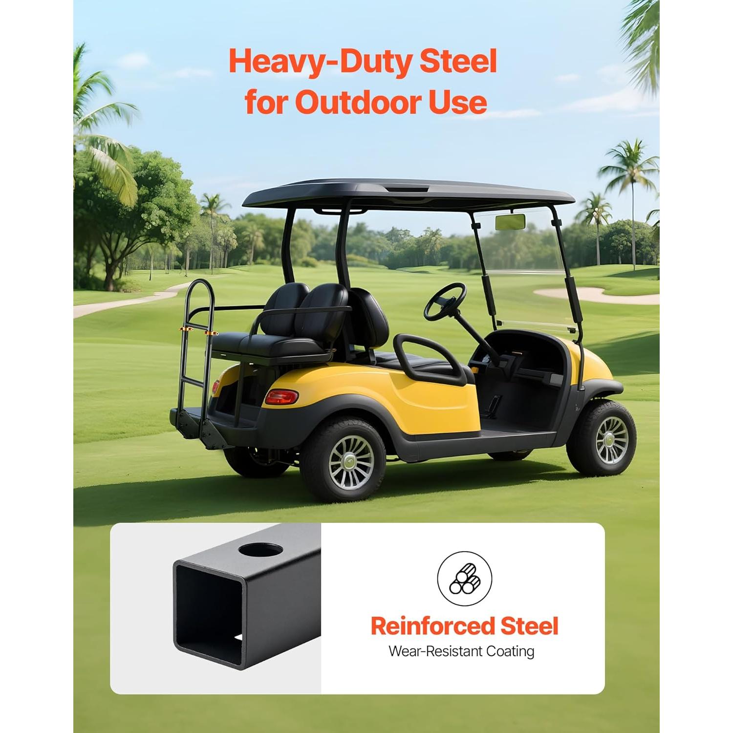 Barra de Agarre VEVOR para Carrito de Golf Ajustable 69.85-84.83 cm