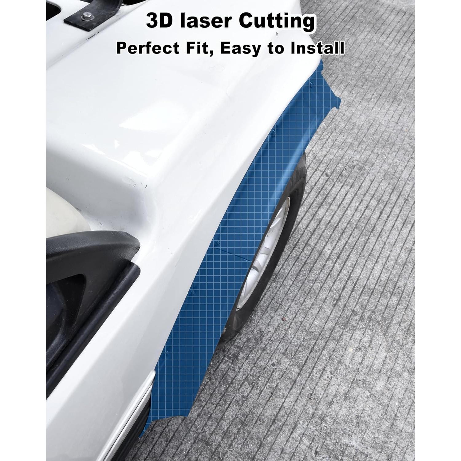 Guardabarros Delanteros y Traseros SAUTVS para Club Car DS 1993+