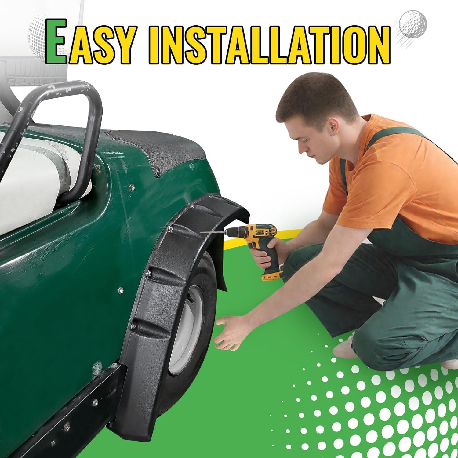 Extensiones de Guardabarros Yamaha G14 G16 G19 G20 G22 - 4PCS