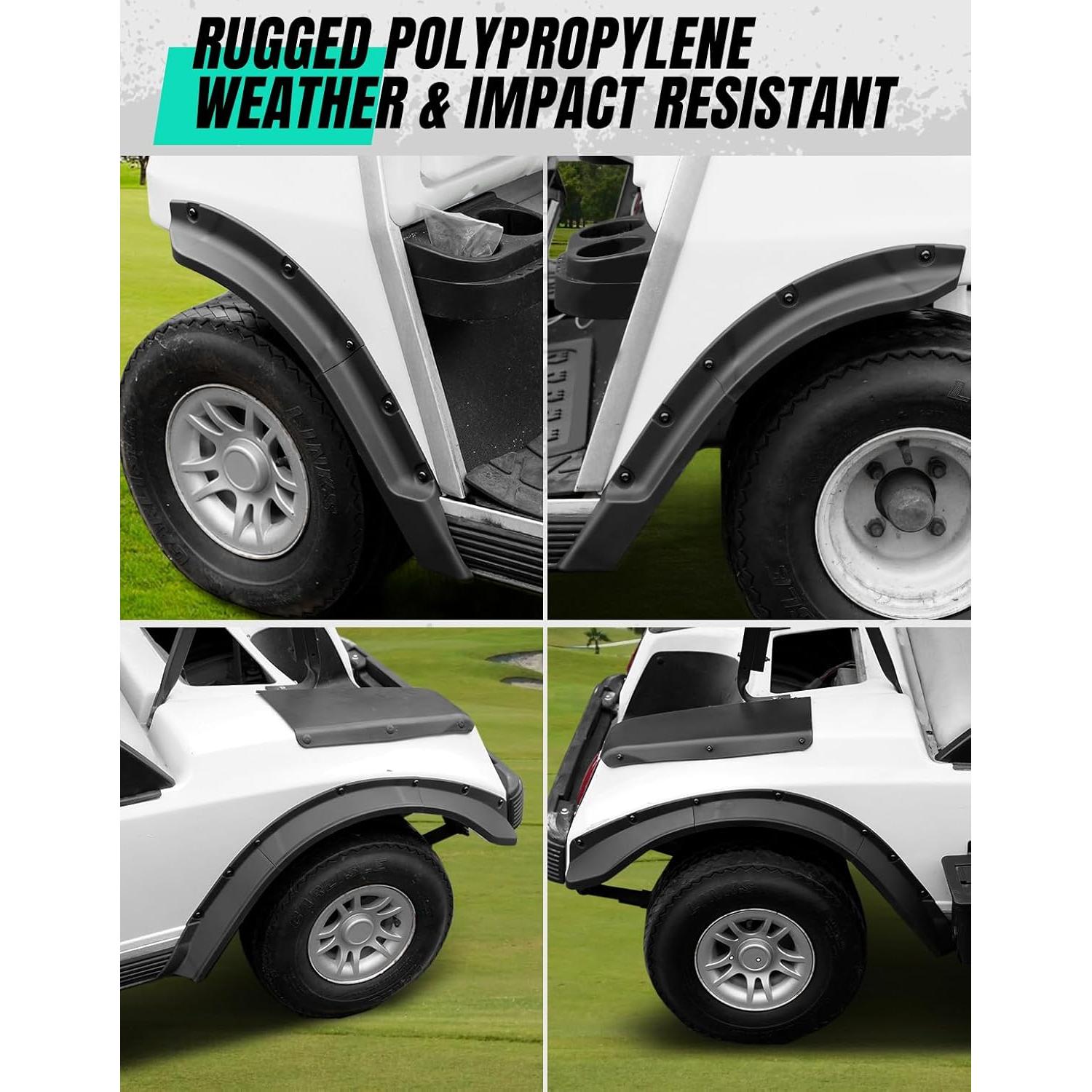 Guardabarros Dacalo para Carro de Golf Club Car DS 1993+ 4PCS