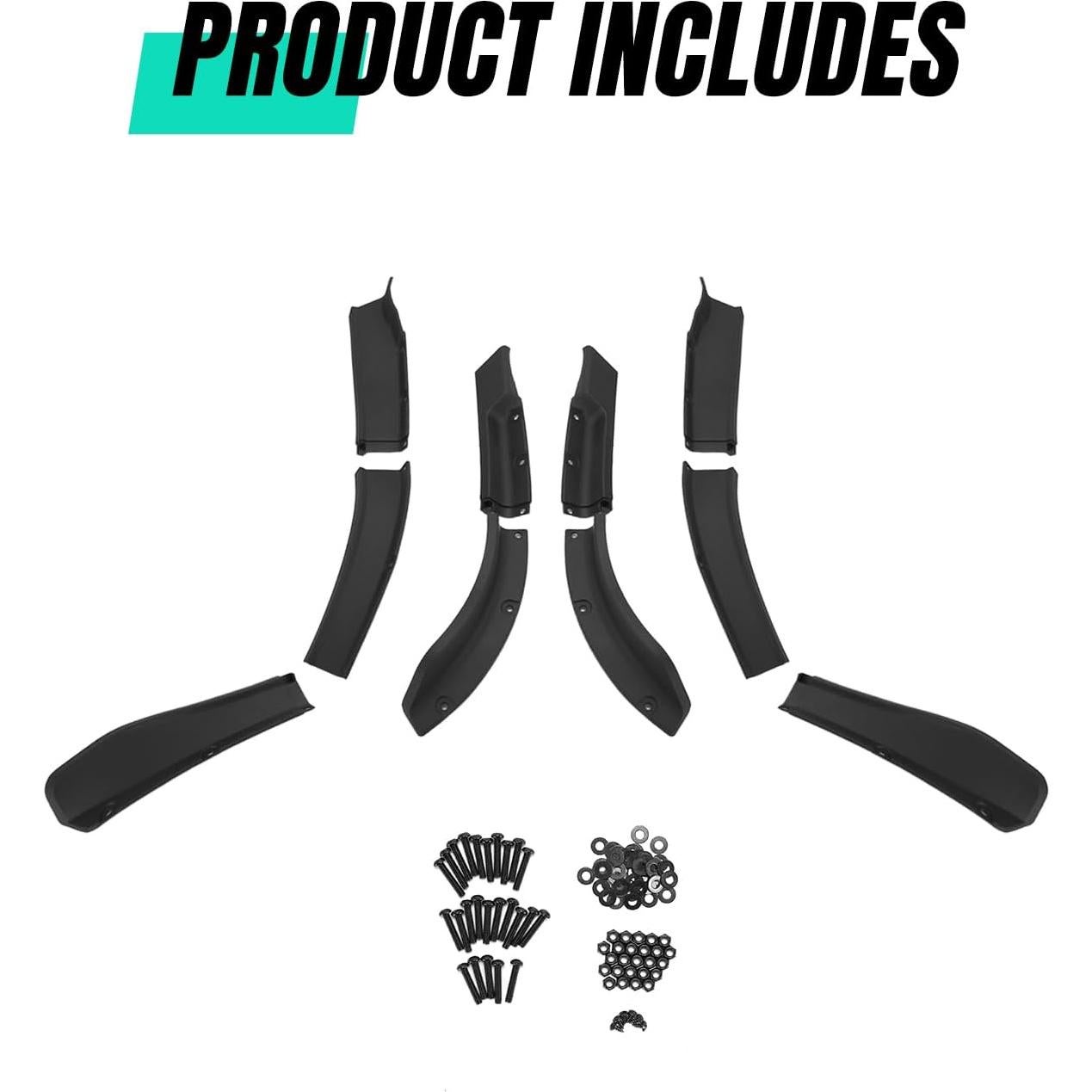 Guardabarros Dacalo para Carro de Golf Club Car DS 1993+ 4PCS