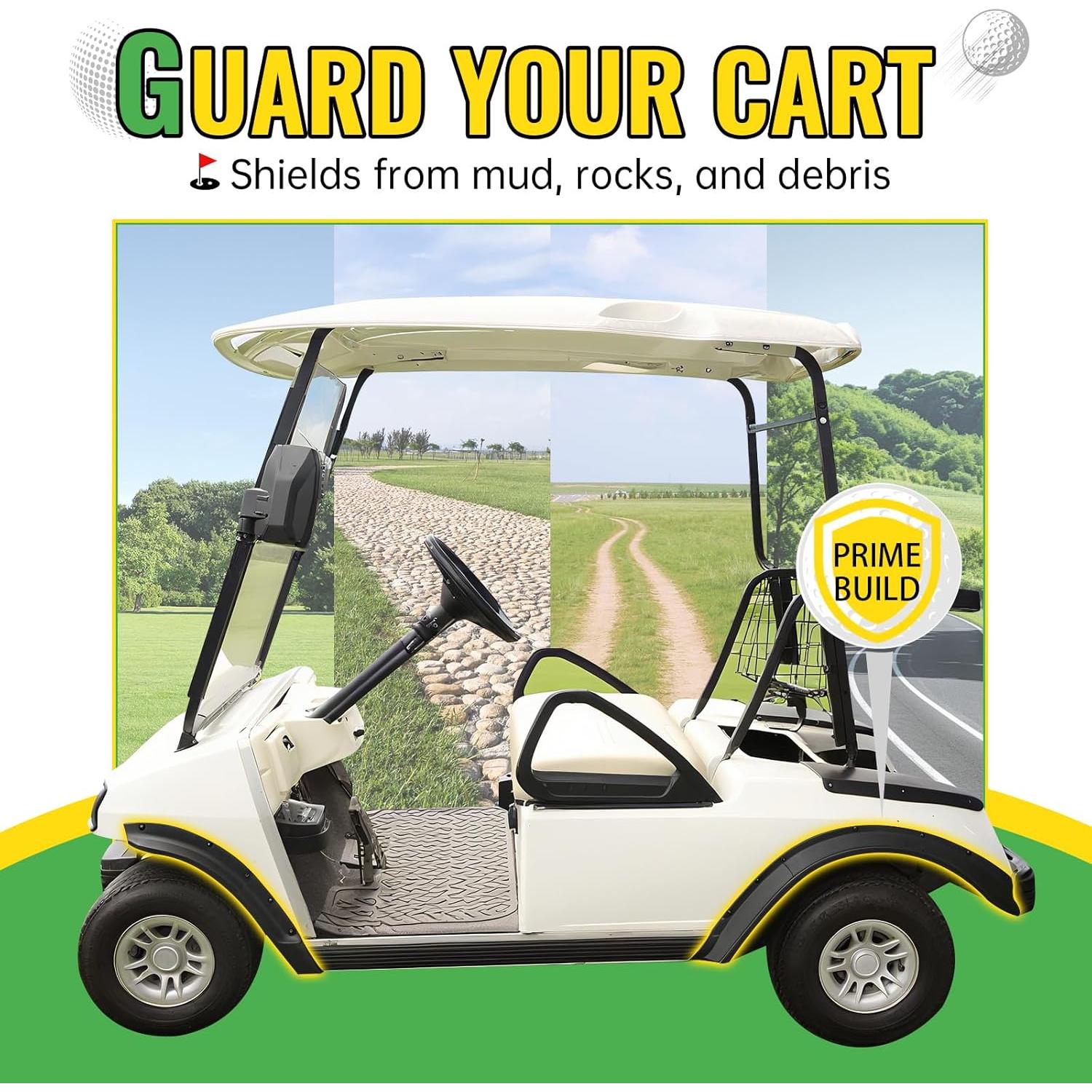 Guardabarros Delanteros y Traseros CYOOYC para Club Car DS 1993-2025