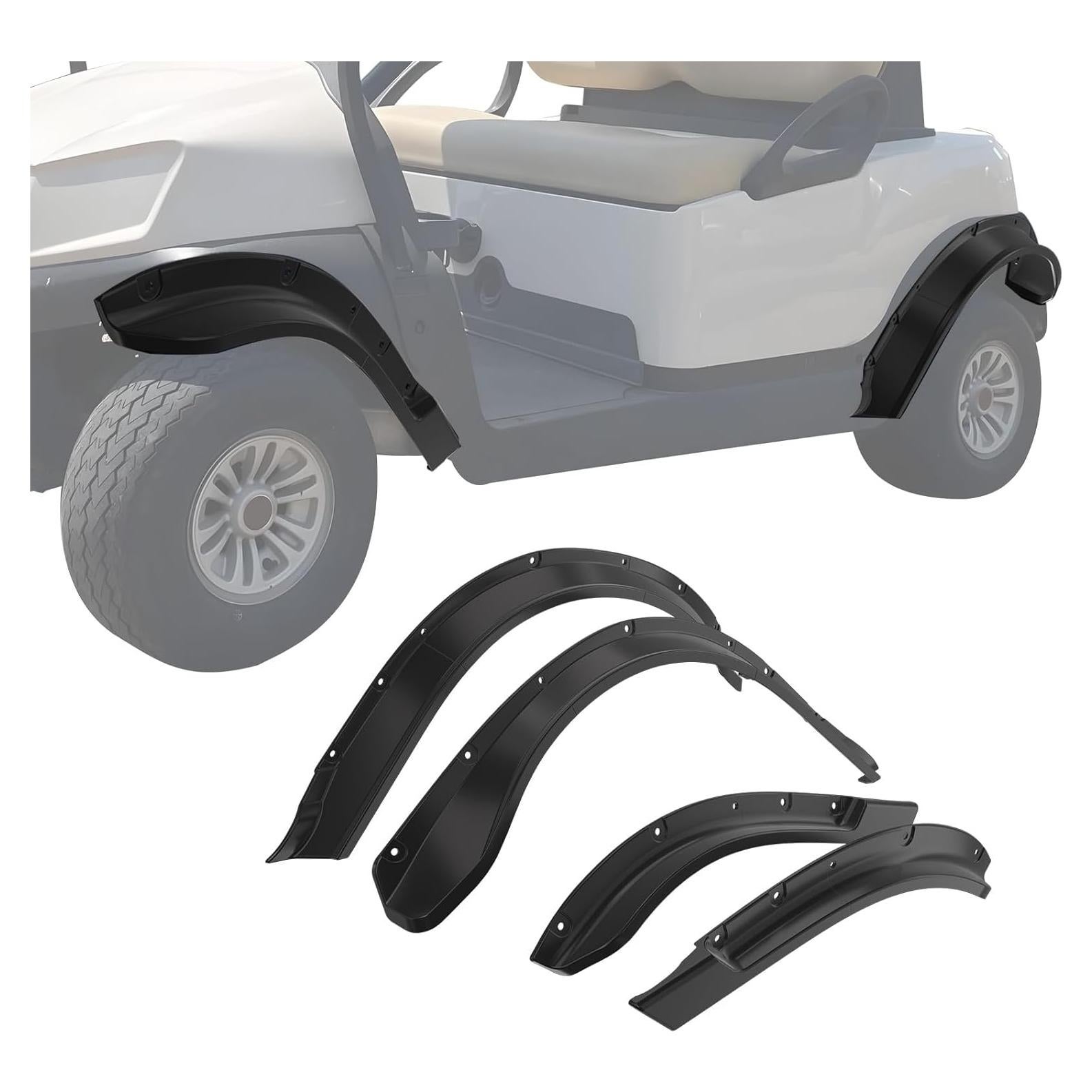 Guardabarros Delanteros y Traseros LuxeMoto para Carrito Golf 2017-2025