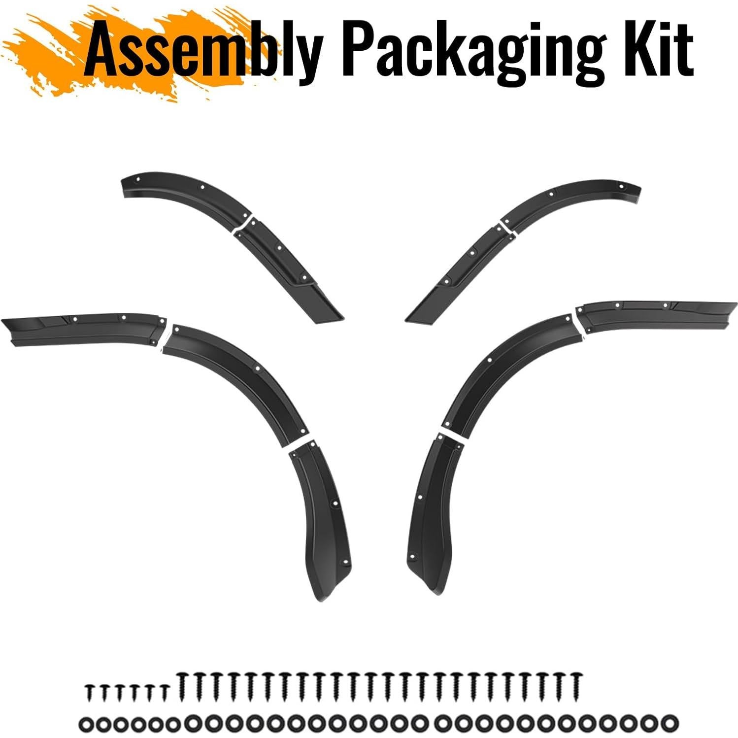 Guardabarros Delanteros y Traseros LuxeMoto para Carrito Golf 2017-2025