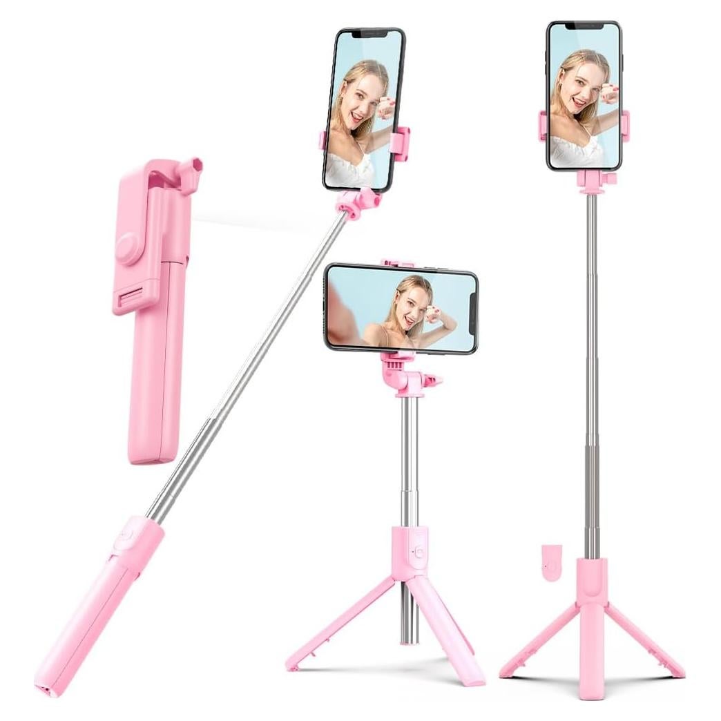 Trípode para Selfie XIHAMA 3 en 1 con Control Remoto Inalámbrico