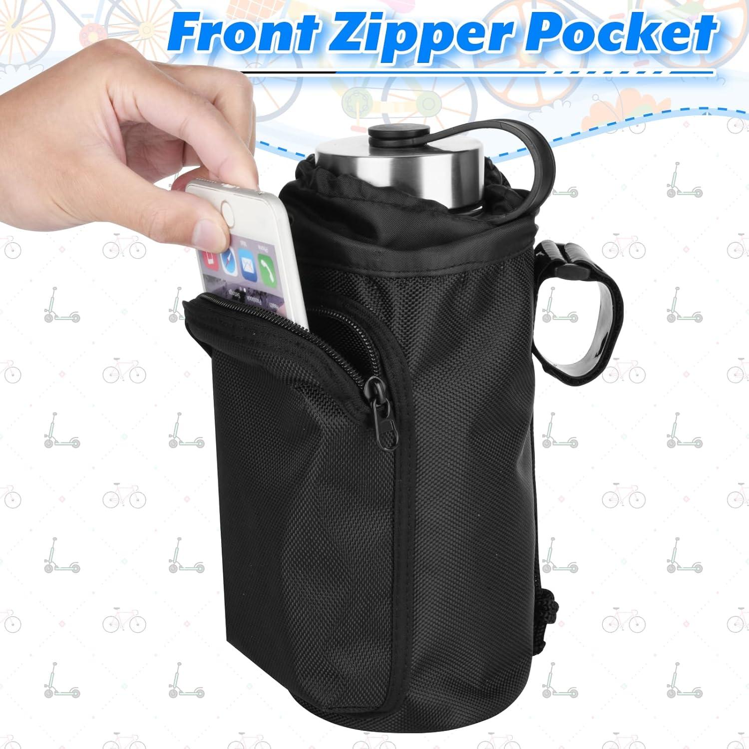 Soporte Botella Bicicleta Cosmos BIKE-BOT-BAG 2 Pcs Negro