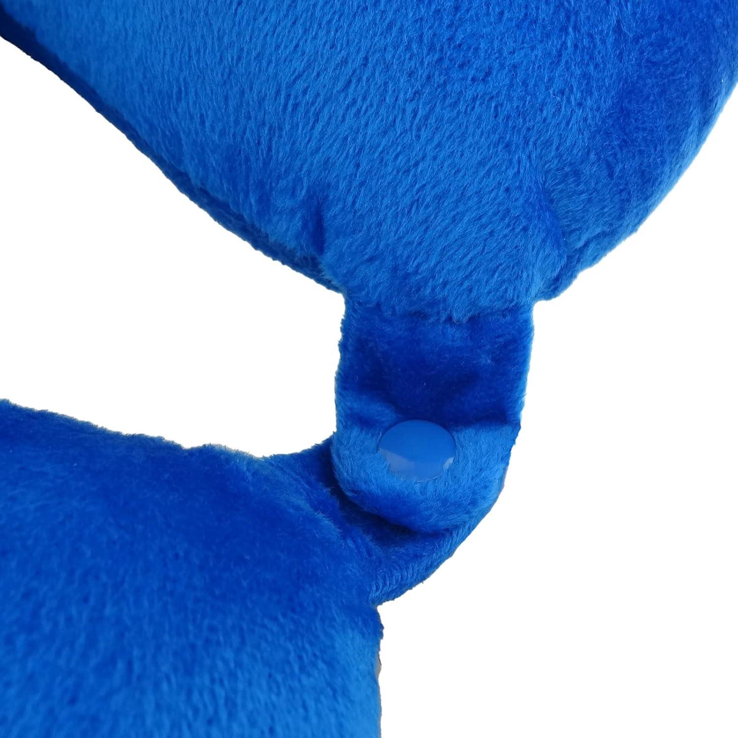 Almohada de Cuello Microfibra Wolf Essentials Cobalto 30x10 cm