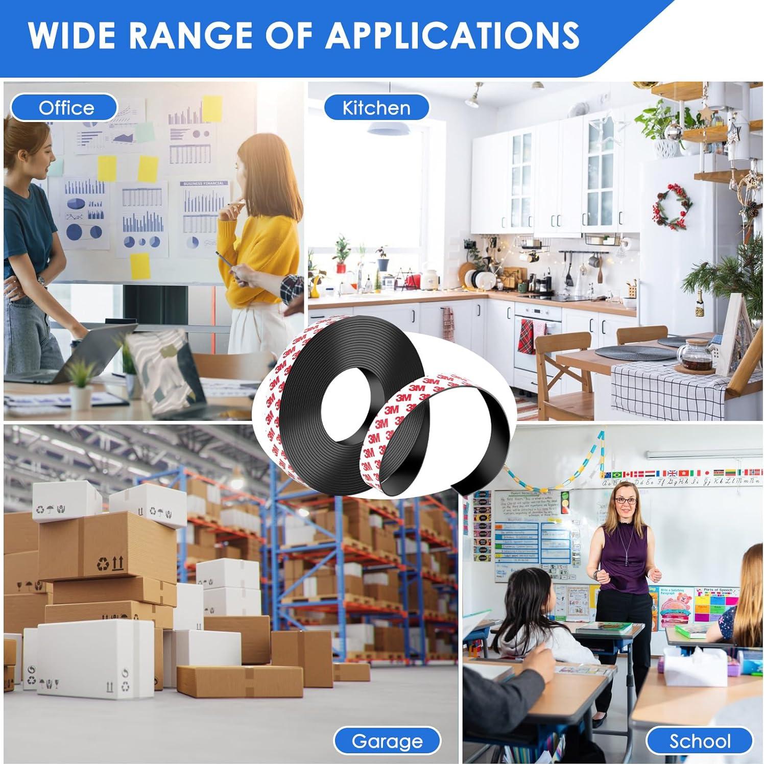 Cinta Magnética Adhesiva DTLHCNCT 2.54cm x 3.05m - DIY