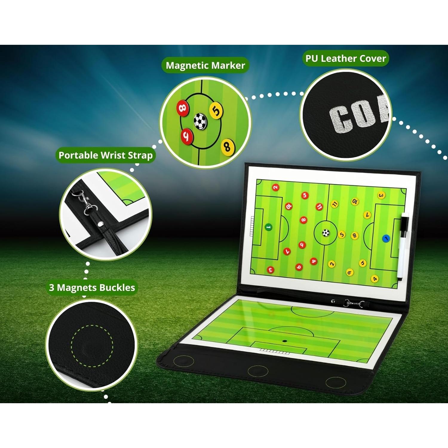 Clipboard Táctico de Fútbol YCConcept con Pizarra Magnética