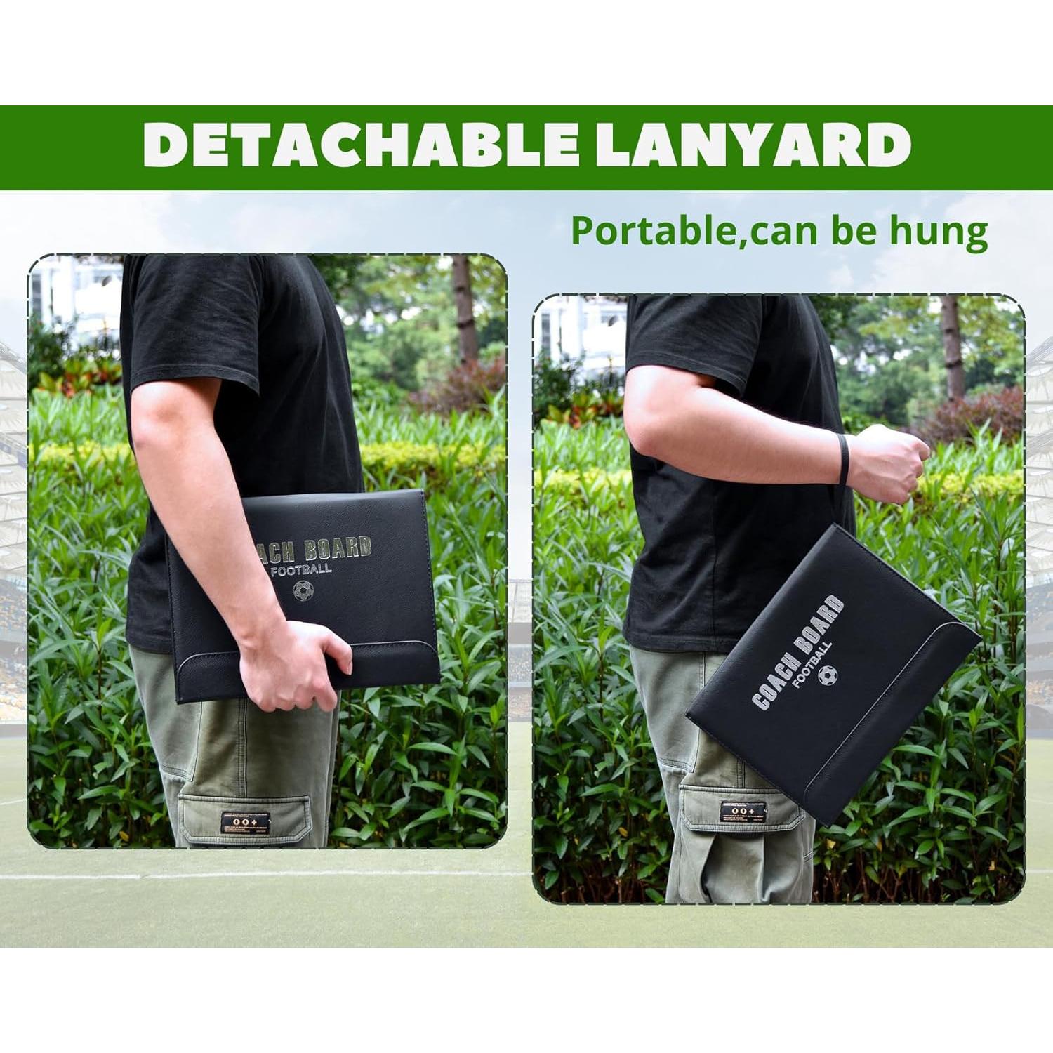 Clipboard Táctico de Fútbol YCConcept con Pizarra Magnética