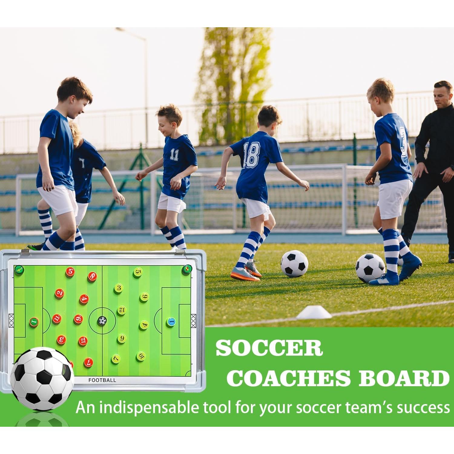 Tablero de Entrenamiento de Fútbol Magnético Nuburbur 43x30 cm