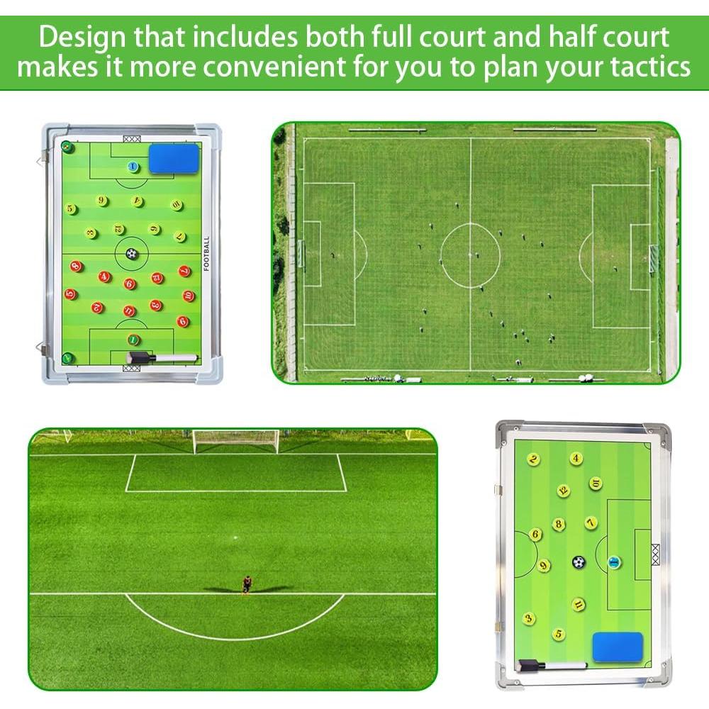Tablero de Entrenamiento de Fútbol Magnético Nuburbur 43x30 cm