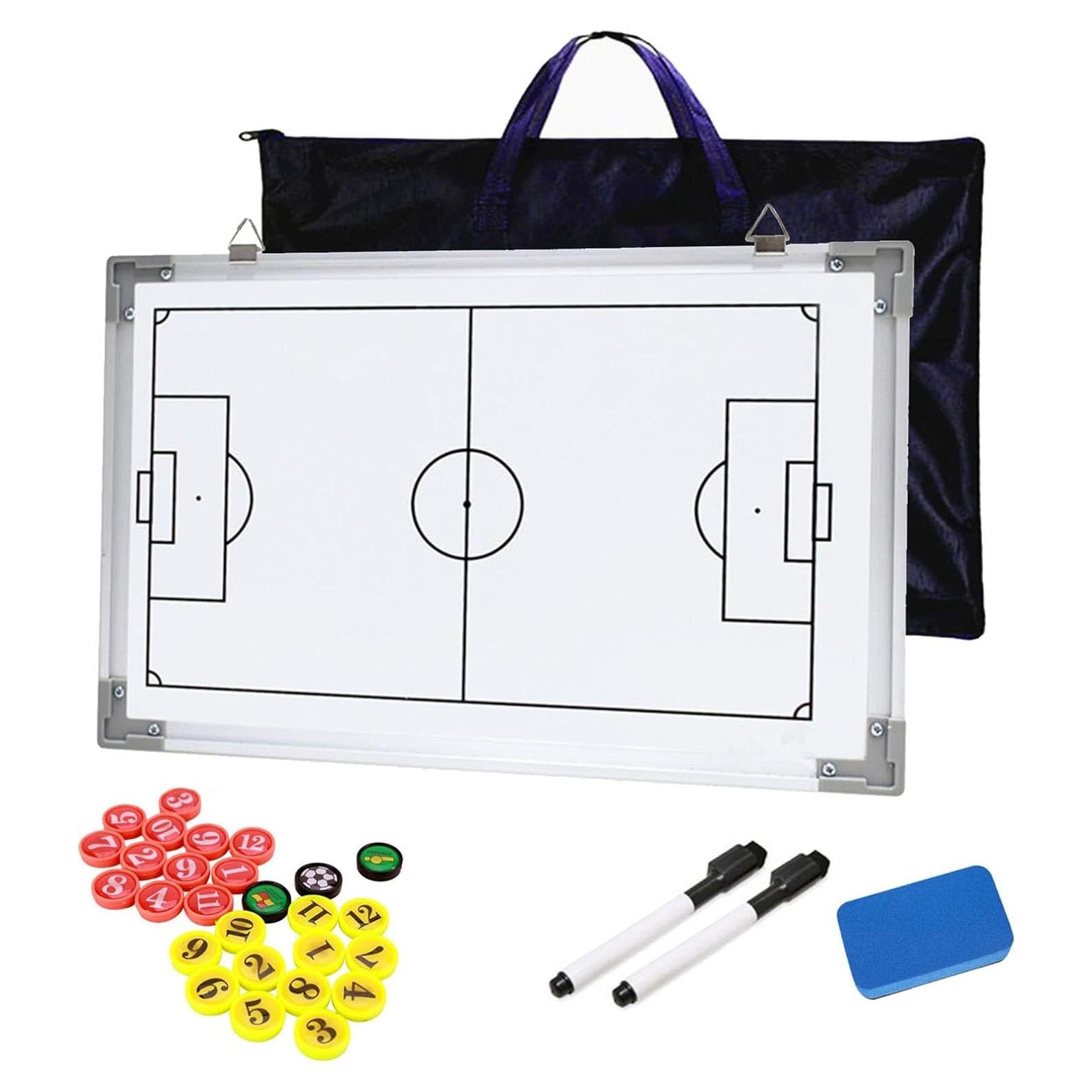 Pizarra de Fútbol Joyeee Doble Cara Impermeable 43x30.5cm