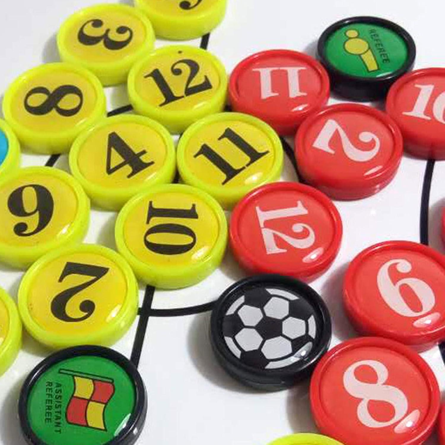 Pizarra de Fútbol Joyeee Doble Cara Impermeable 43x30.5cm