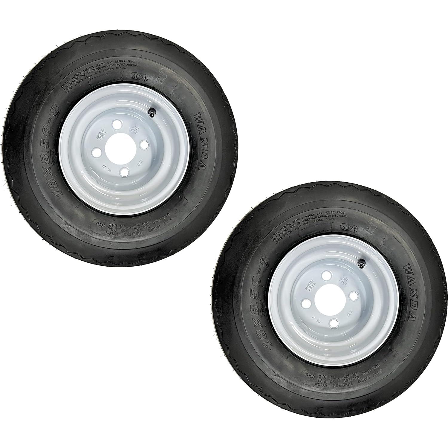 Neumáticos para Carro de Golf eCustomRim 18x8.5-8 - 2 Piezas