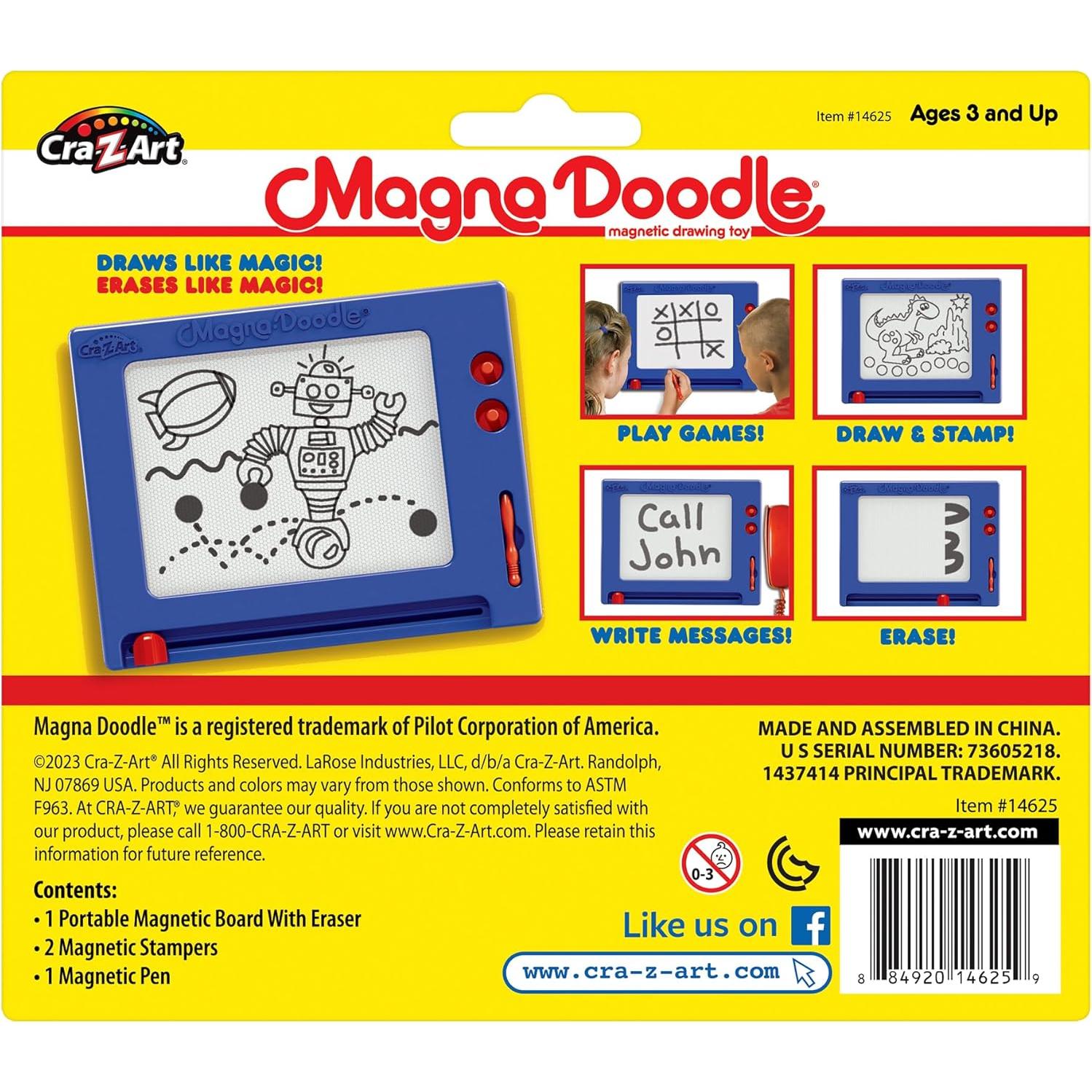 Tablero de Dibujo Magnético Mini Cra-Z-Art 19.7x19.7 cm