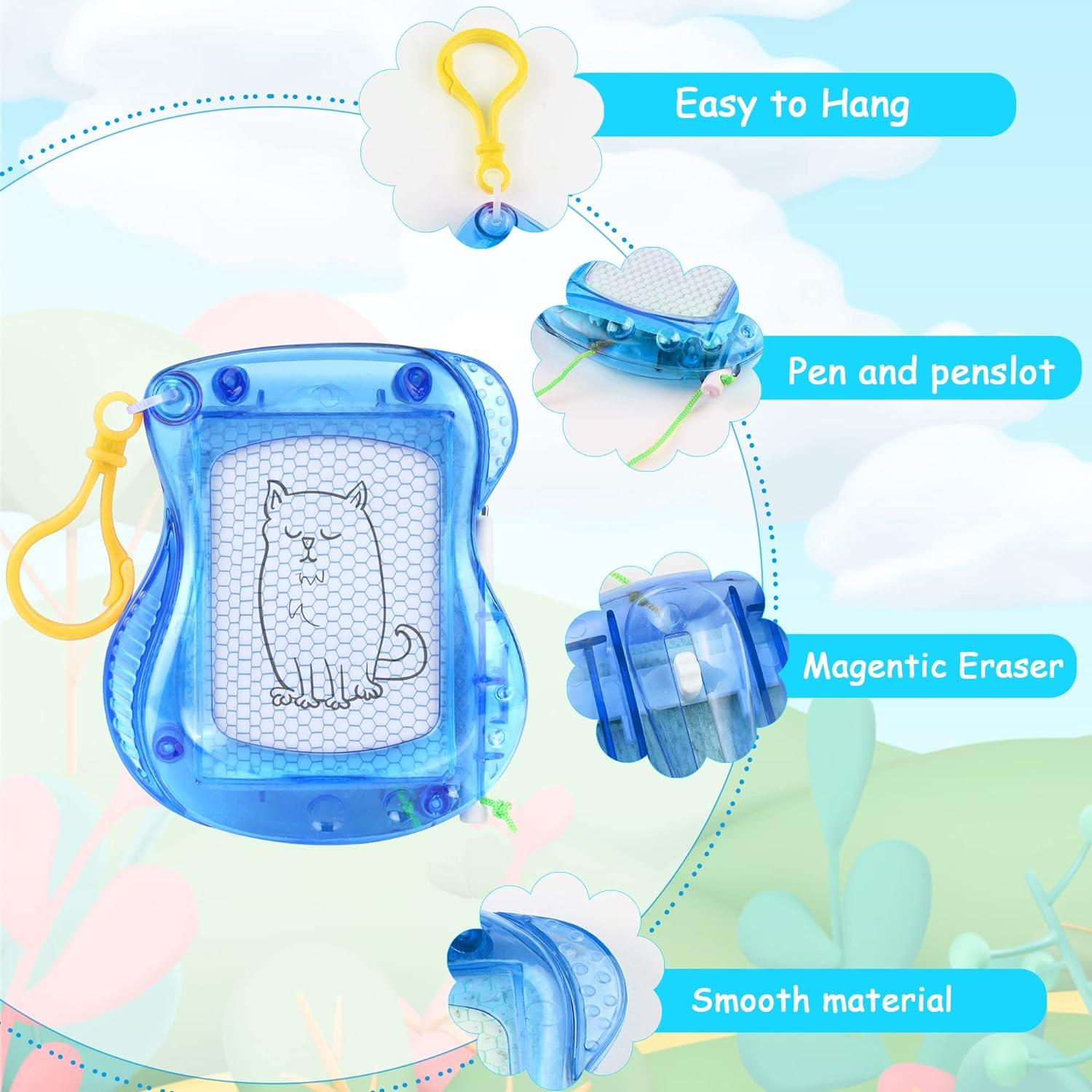 Paquete de 16 Tableros de Dibujo Magnético Pnsicei 20x17cm