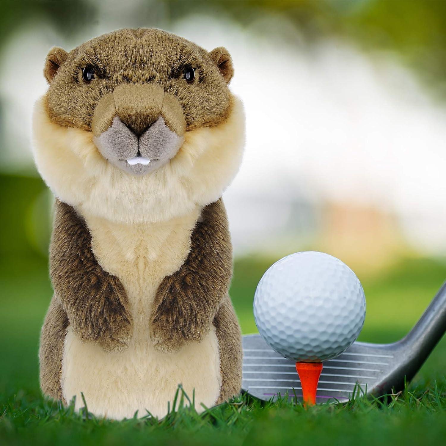 Cubiertas de Palos de Golf Cozion Marmota - Protector de Driver